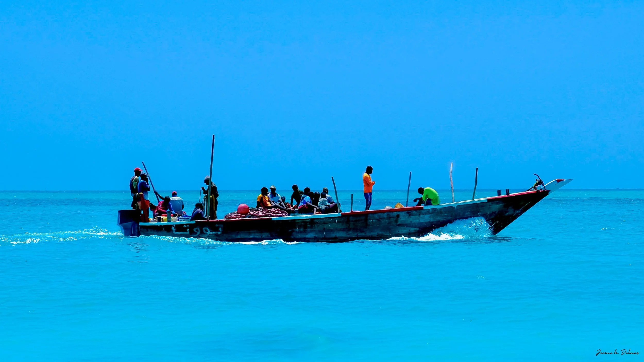 PECHEURS TRADITIONNELS À ZANZIBAR