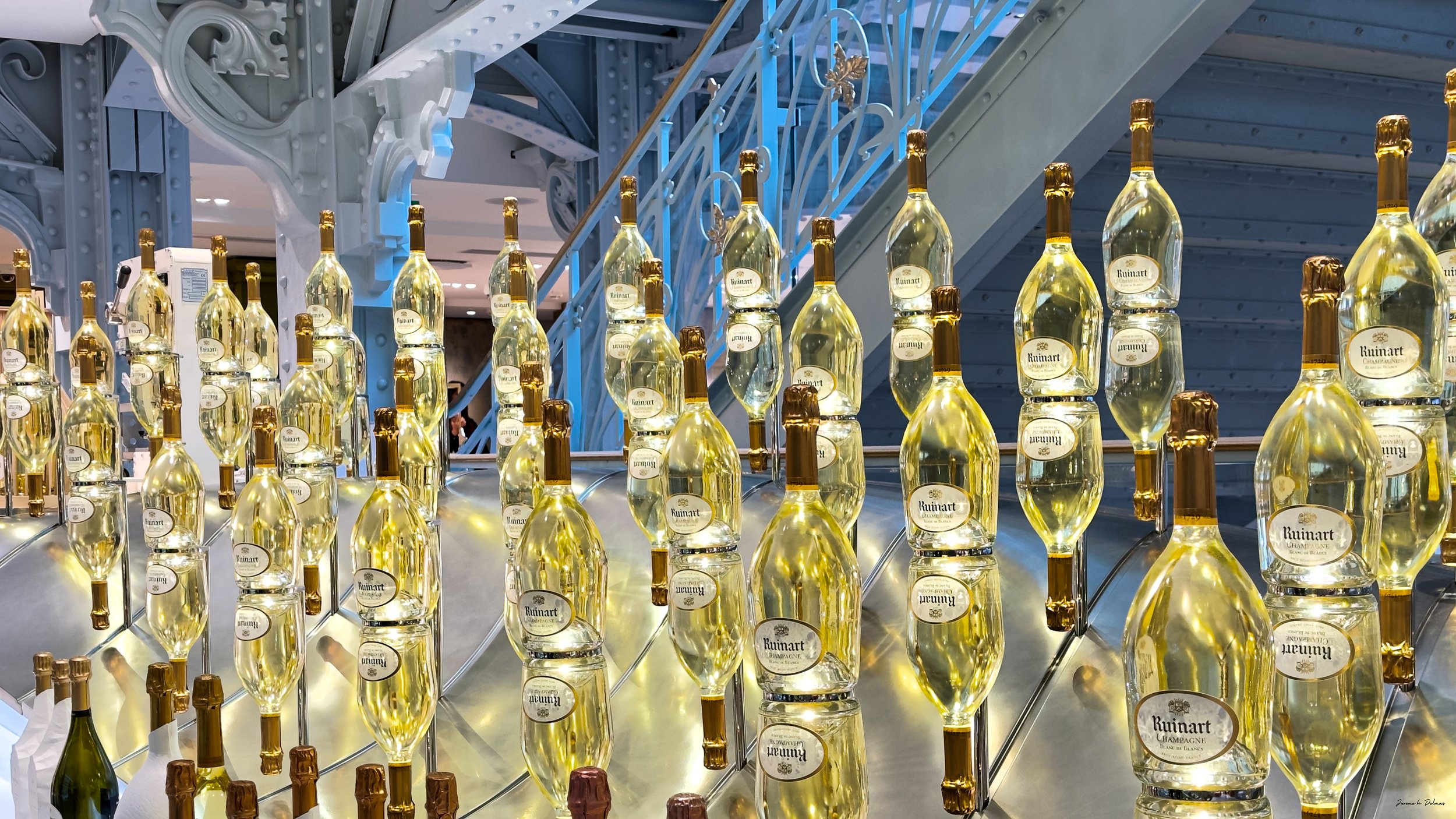 PRESENTATION RUINART À LA SAMARITAINE