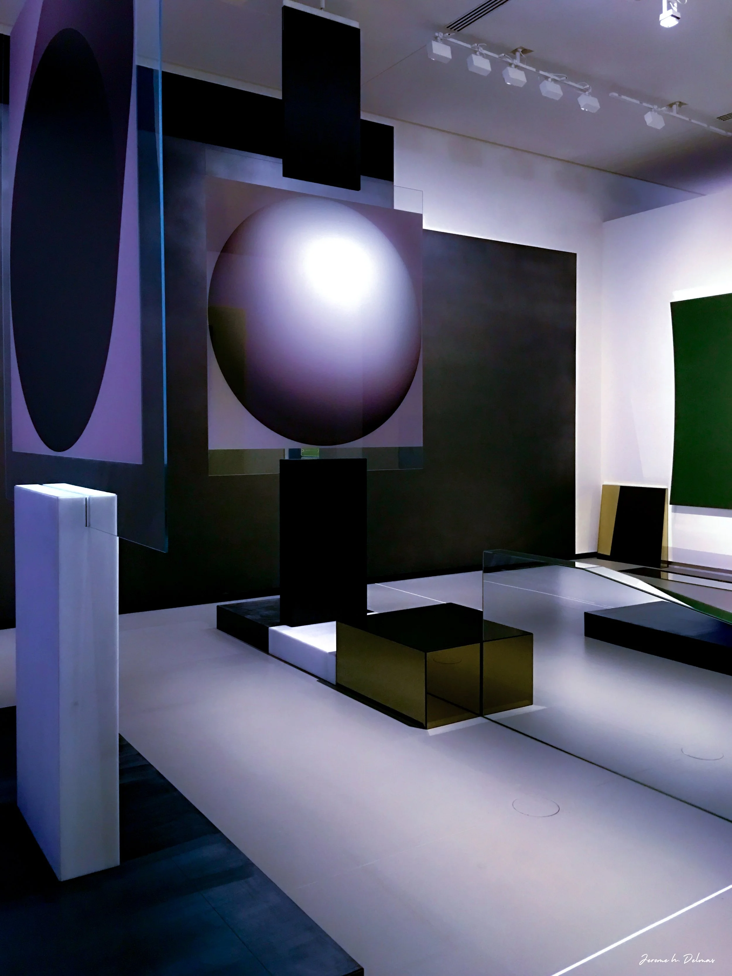 FONDATION LOUIS VUITTON.STRUCTURE GÉOMETRIQUE 3D.