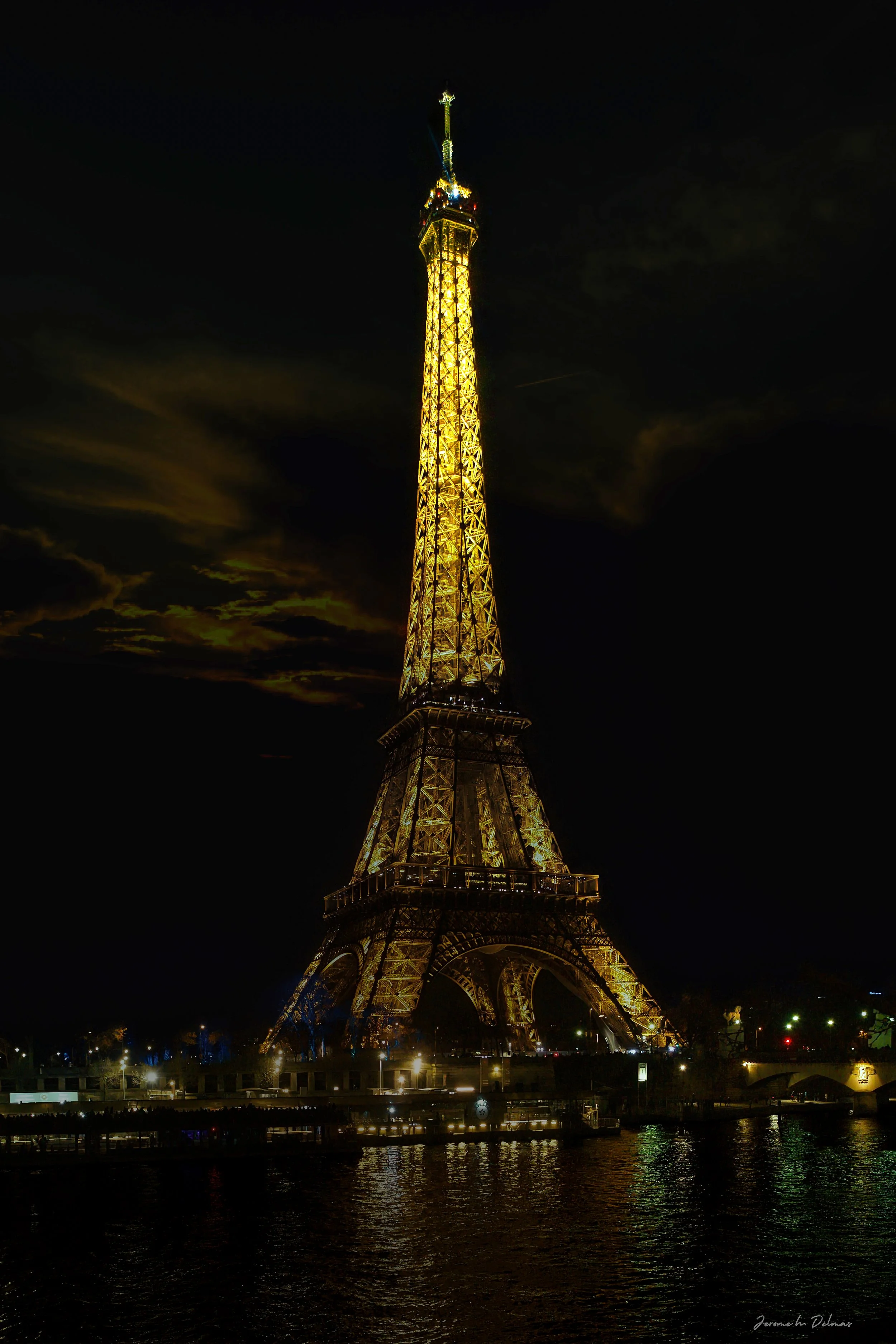 Tour Eiffel de nuit