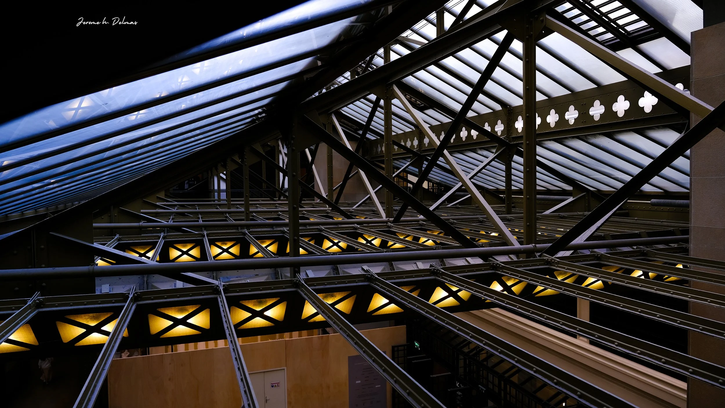 CHARPENTE METALLIQUE DU MUSÉE D'ORSAY