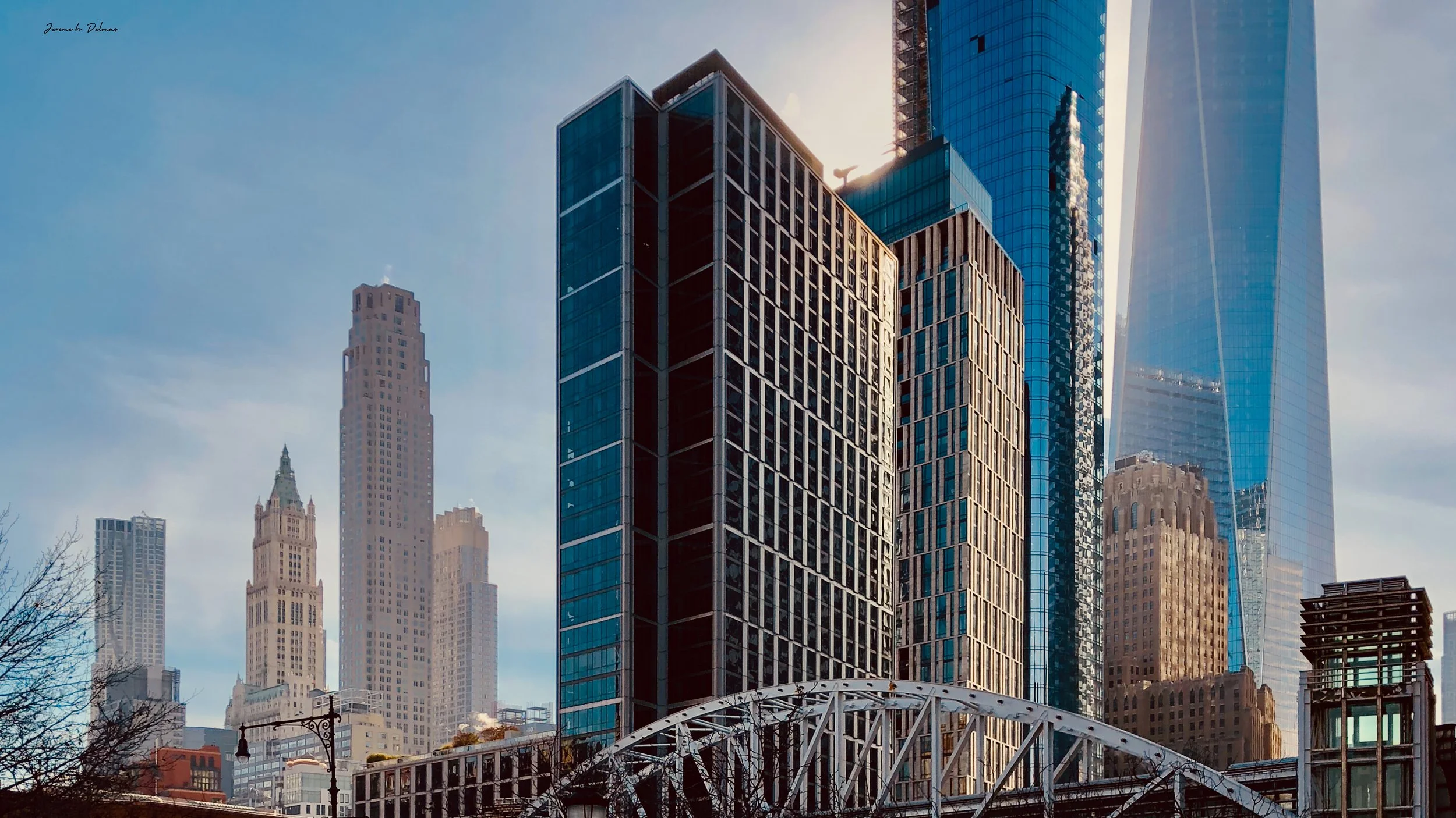 L'Hudson derrière One tower devant.jpg