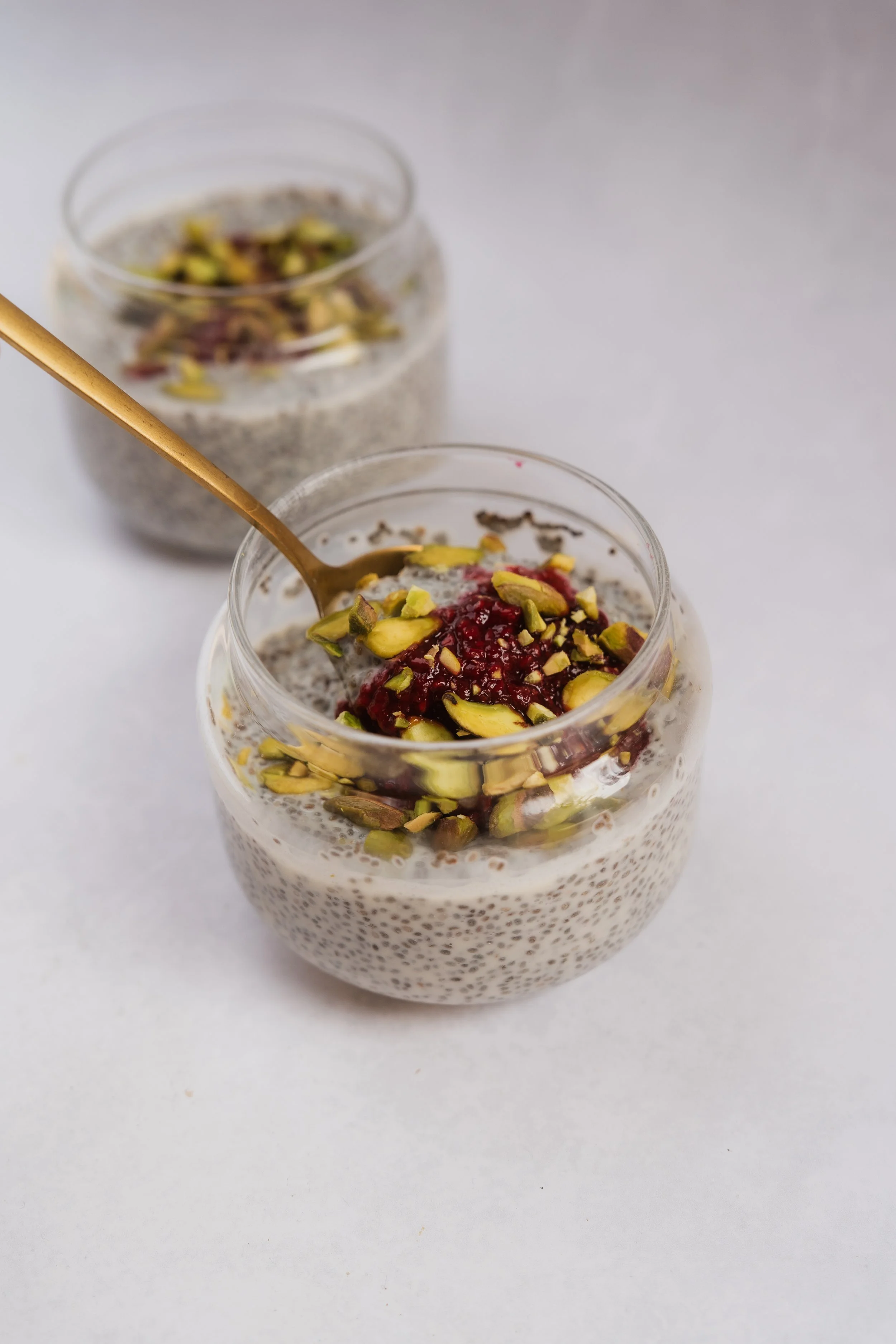 Raspberry Chia Pudding
