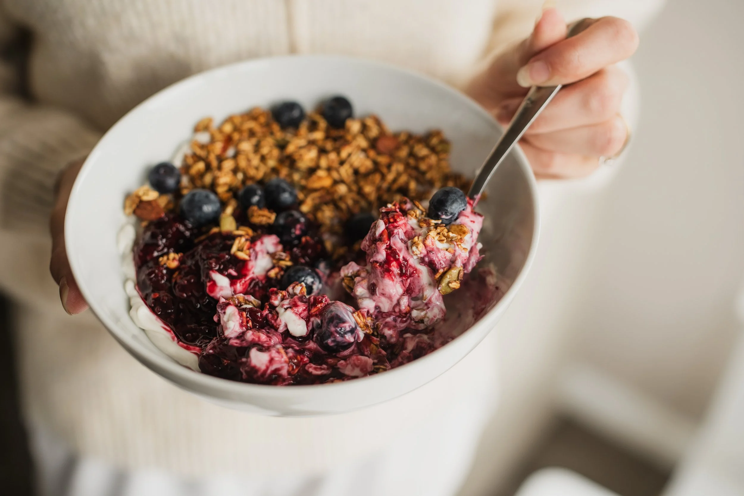 Berry Compote Granola Bowl