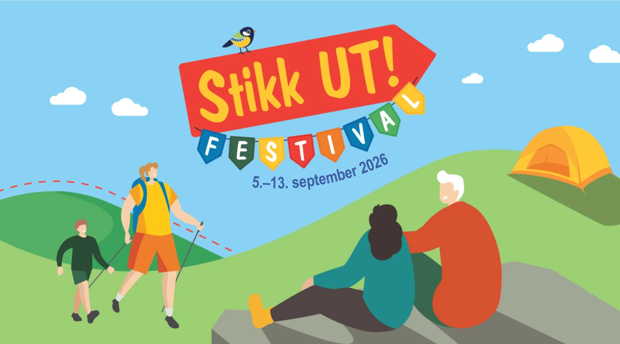 Stikk UT! inviterer til ekstra aktivitet i friluftslivets veke