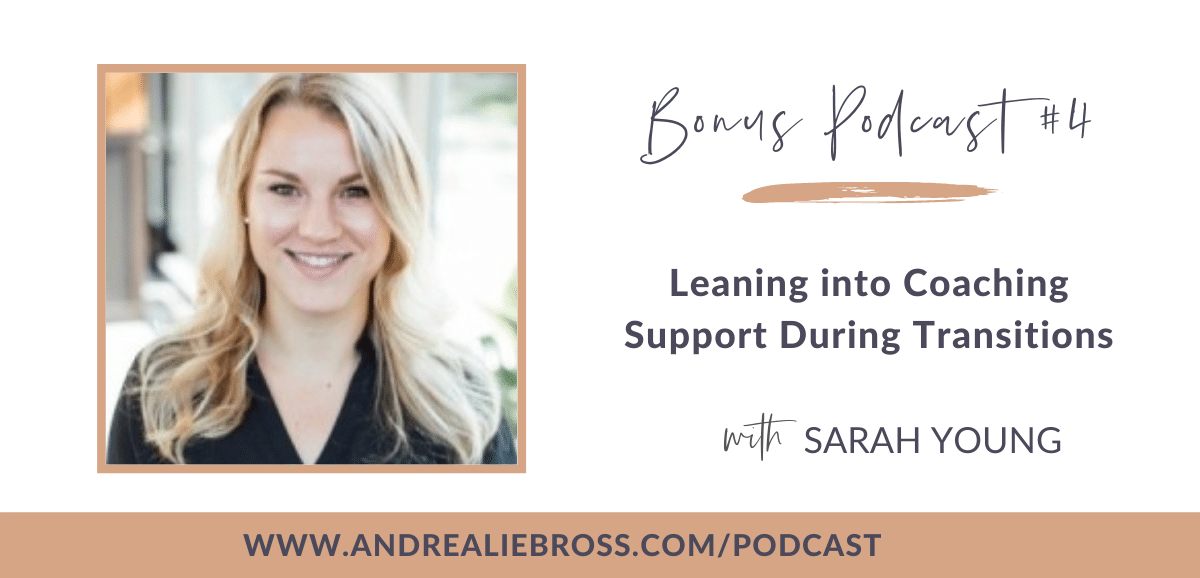 Sarah Young on Leaning Into Coaching Support