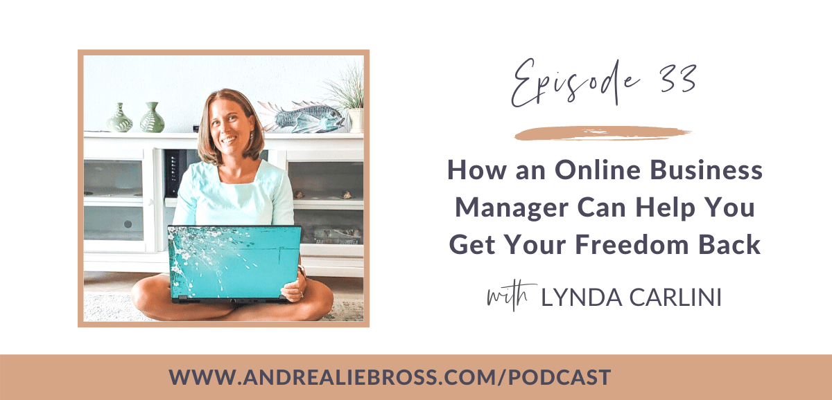 33: Lynda Carlini on How an Online Business Manager Helps Your Business
