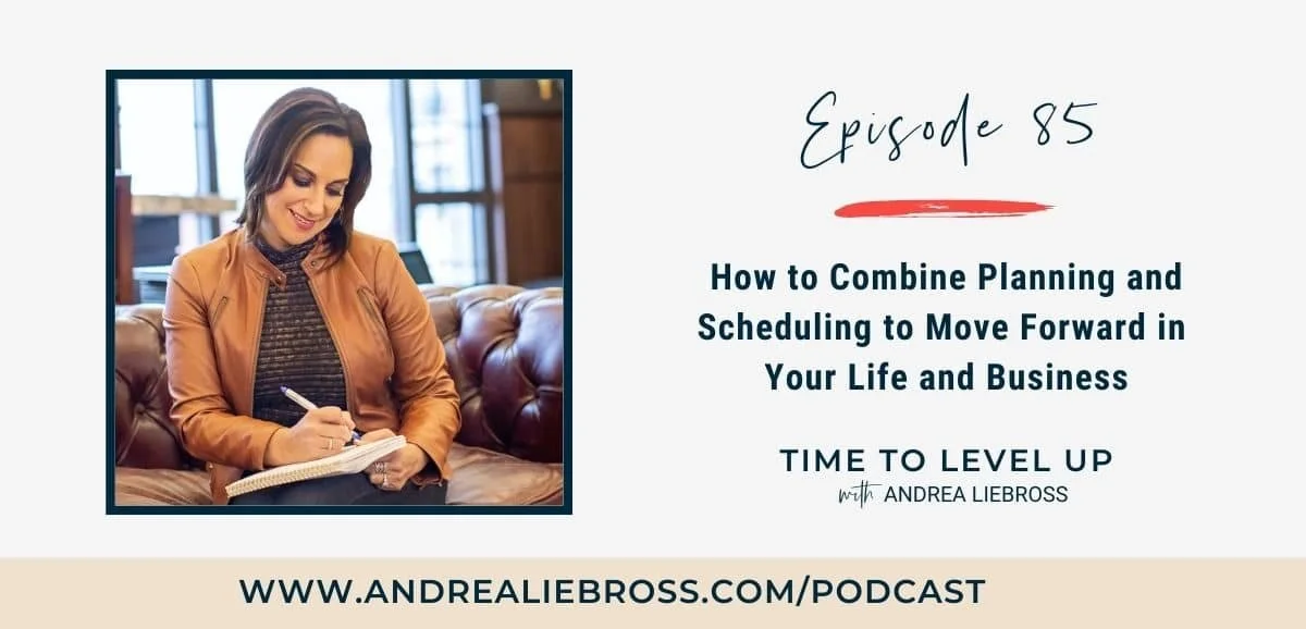 85: Planning Vs. Scheduling and How to Move Forward