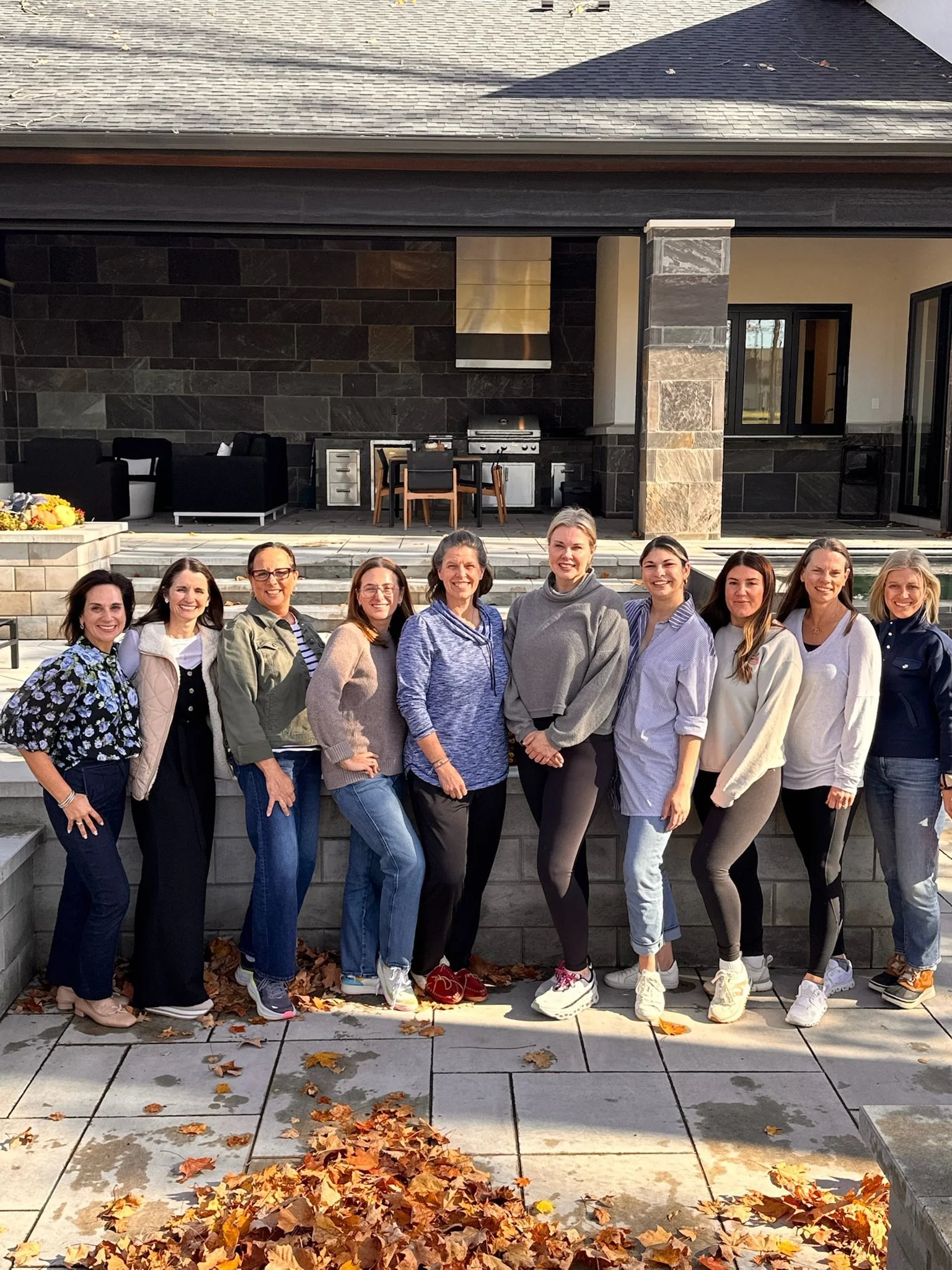 Andrea Liebross coaching retreat group women business owners outdoor event