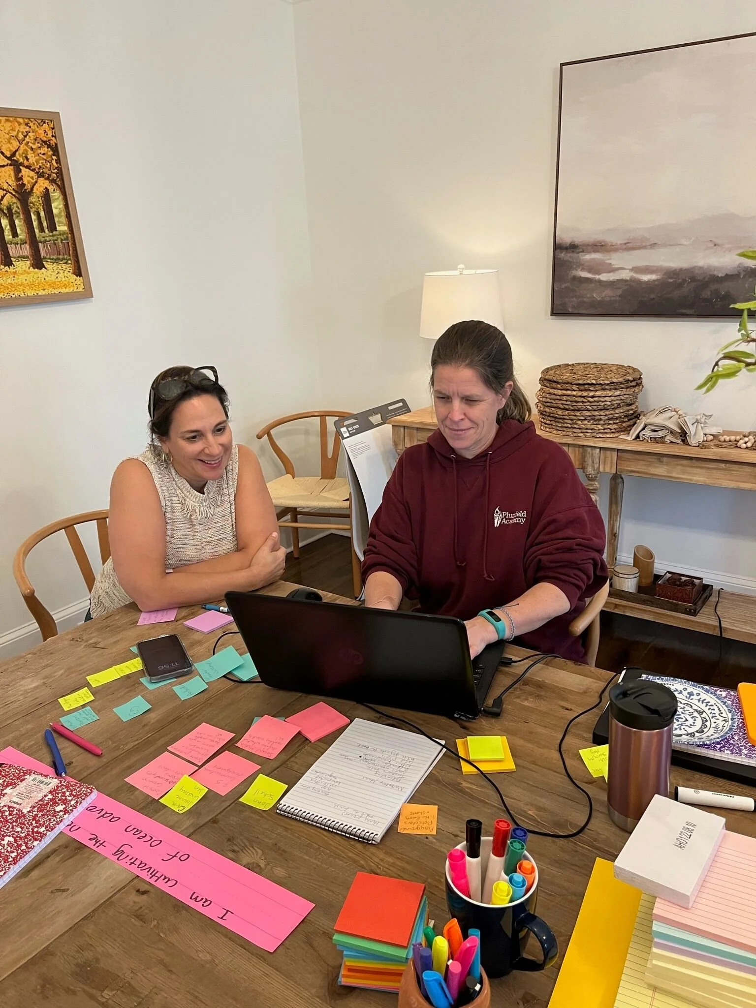 Andrea Liebross coaching retreat session women business owners working together