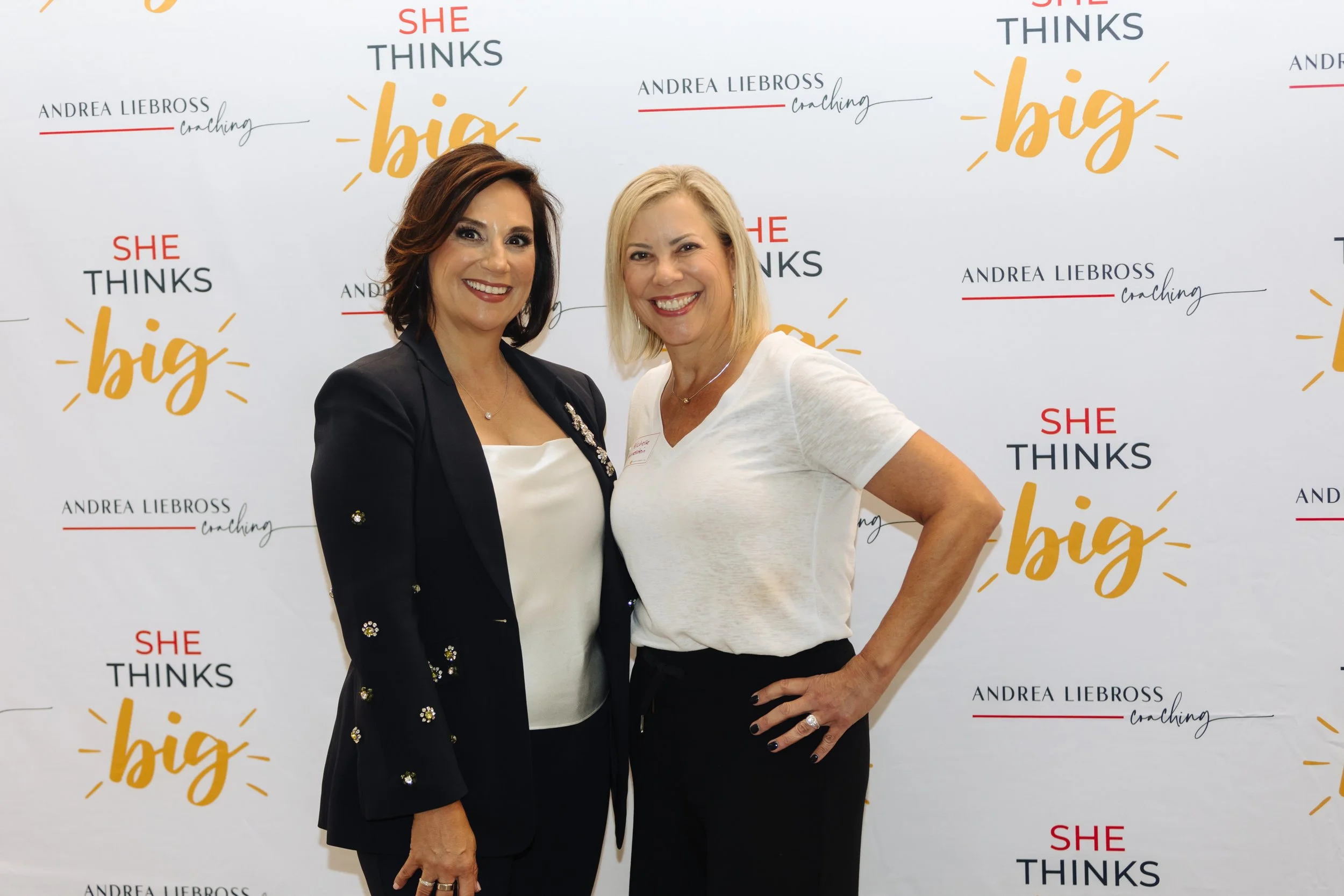 Women entrepreneurs at Andrea Liebross She Thinks Big book launch