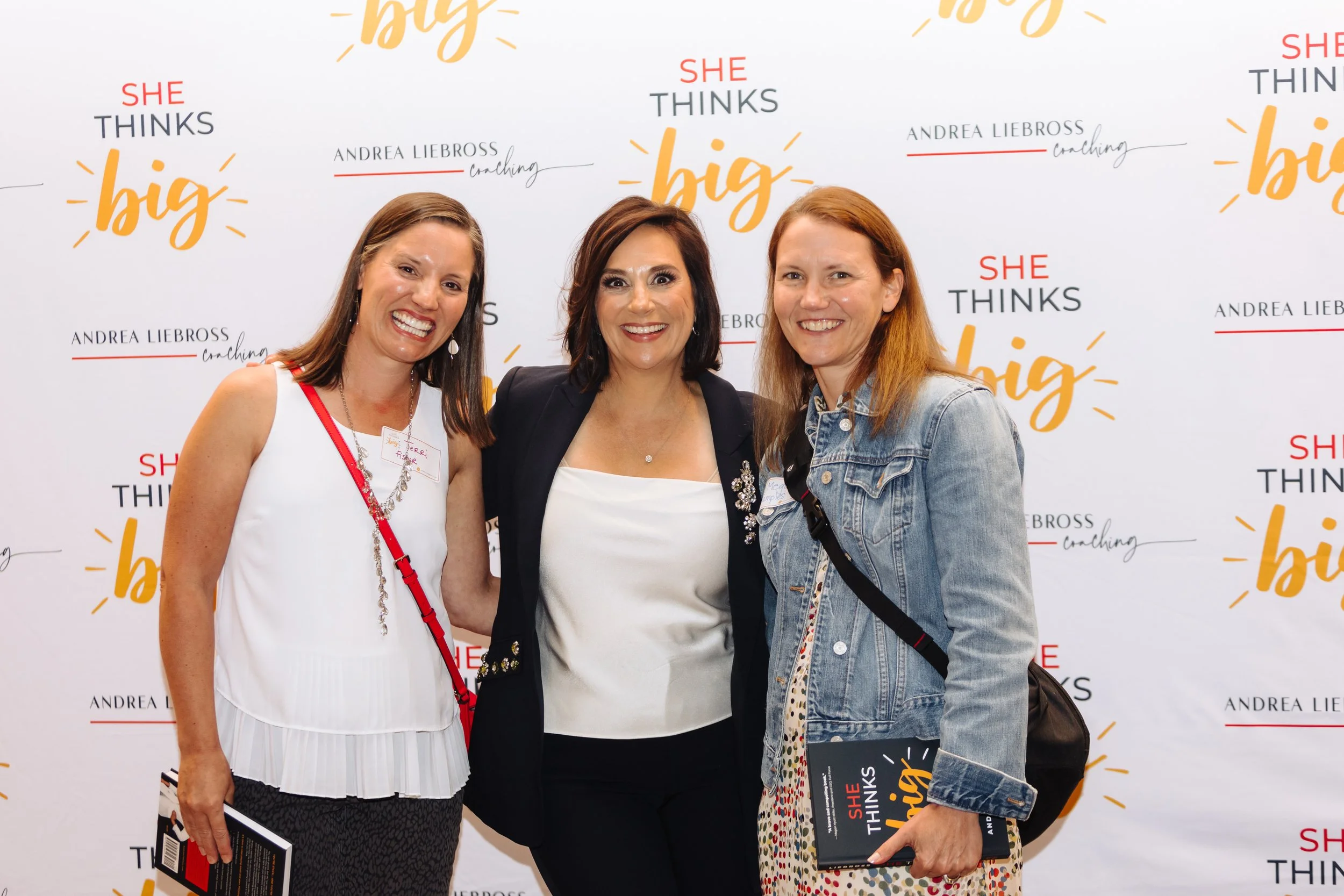 Women entrepreneurs at Andrea Liebross She Thinks Big coaching event