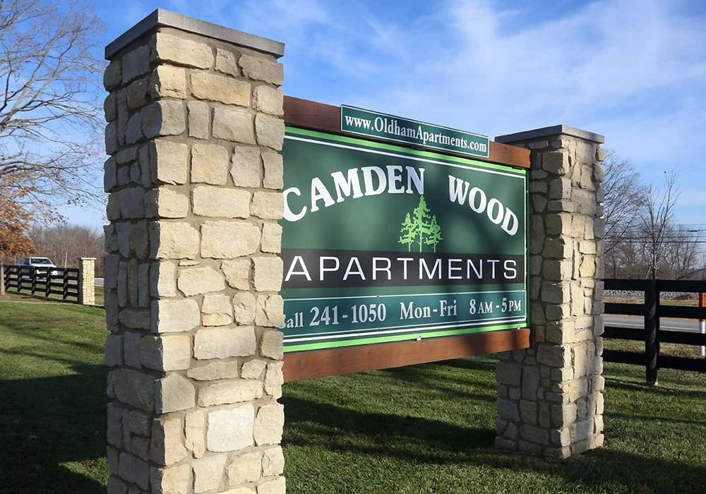 Camden Woods Sign
