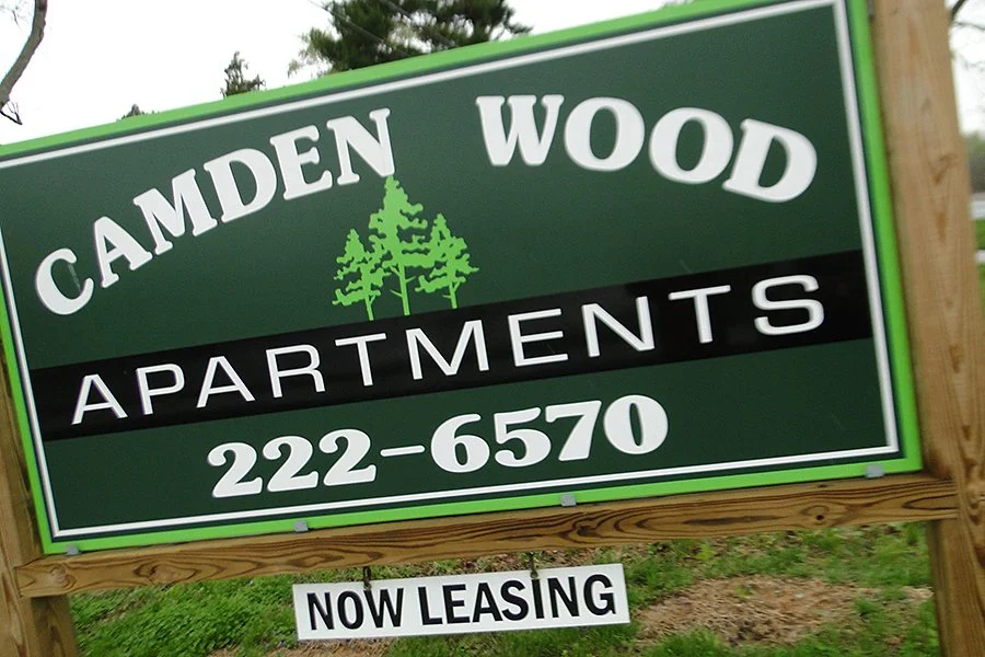 Camden Woods Sign