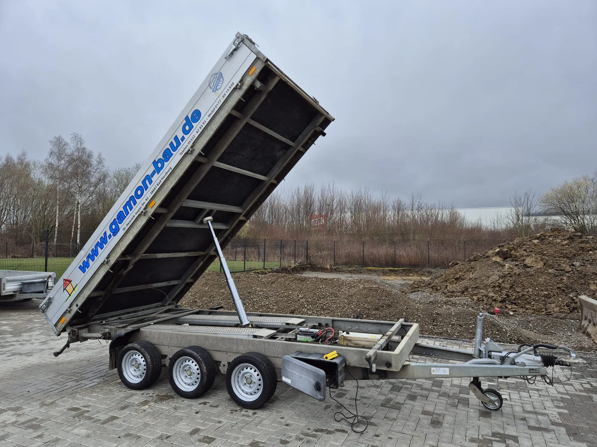 3-Seitenkipper | 3-Achs Anhänger