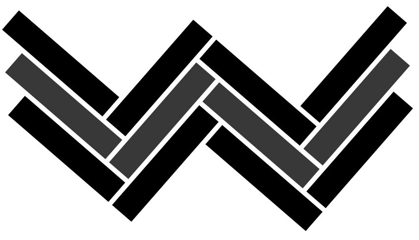 Dunkelgraues, geometrisches Design mit diagonalen Linien, die ein abstraktes Muster bilden.