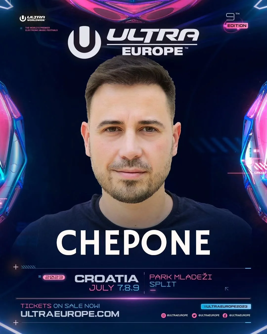 Proud to announce that I will be playing at @ultraeurope this year 🙂