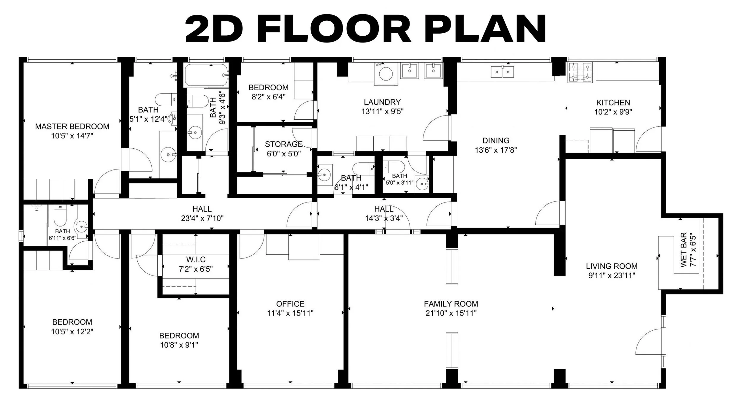 2d floorplan layout