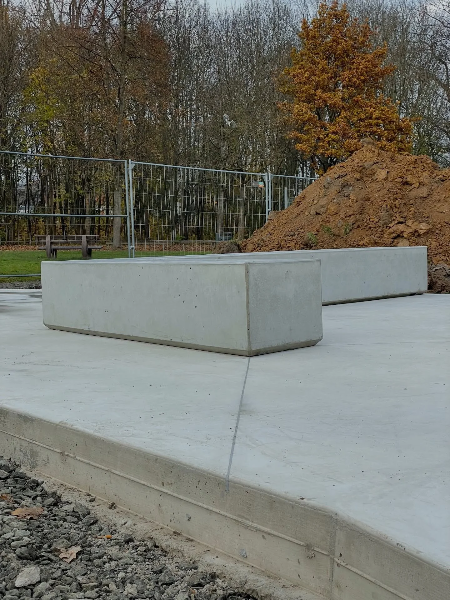 What&rsquo;s satisfying about a heavy concrete bench is that it doesn&rsquo;t pretend to be anything else. You can see the weight in it, and you feel that it&rsquo;s going nowhere. That kind of certainty is calming. In open spaces especially, that ma