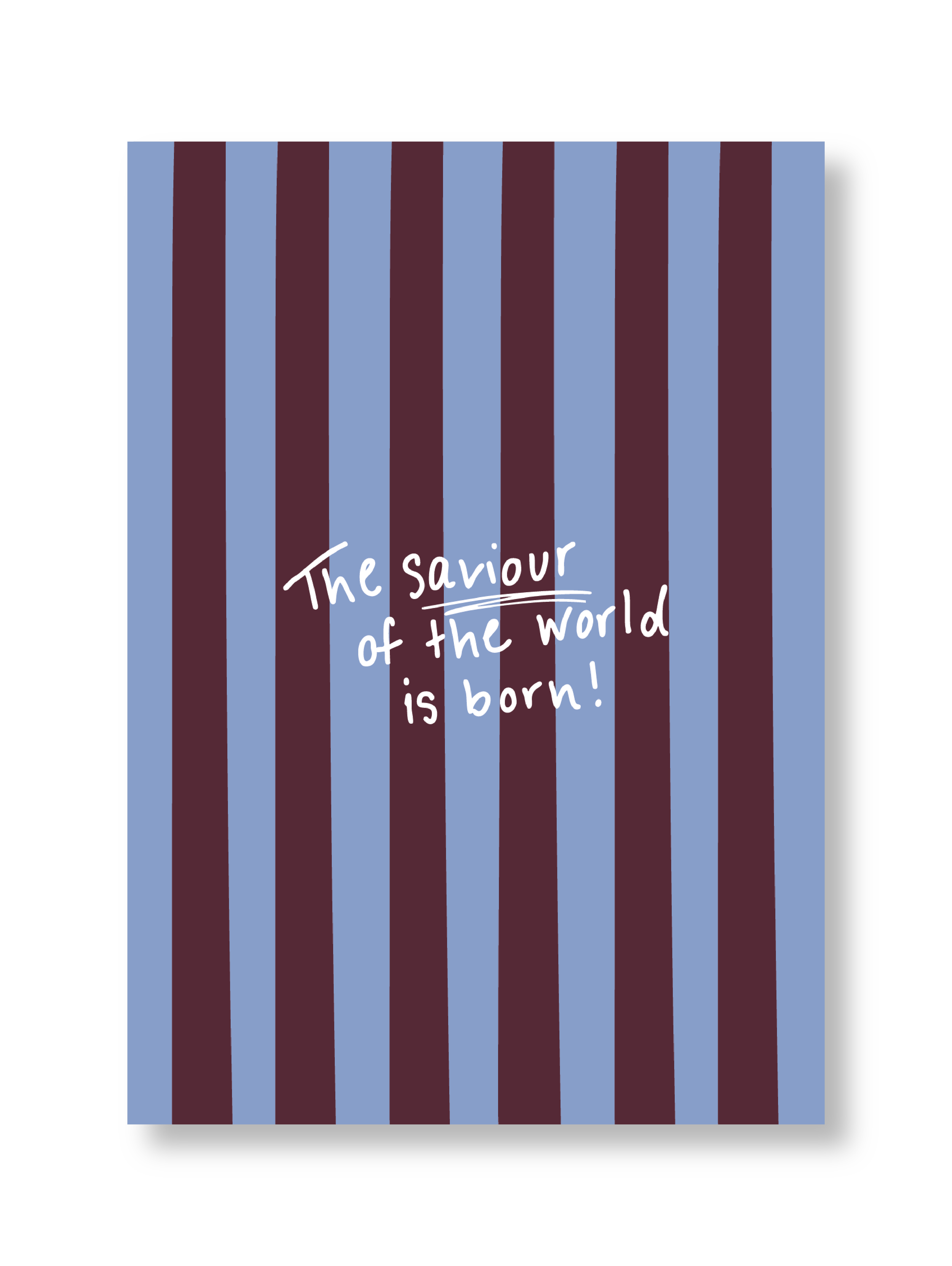 Weihnachtskarte "Saviour"