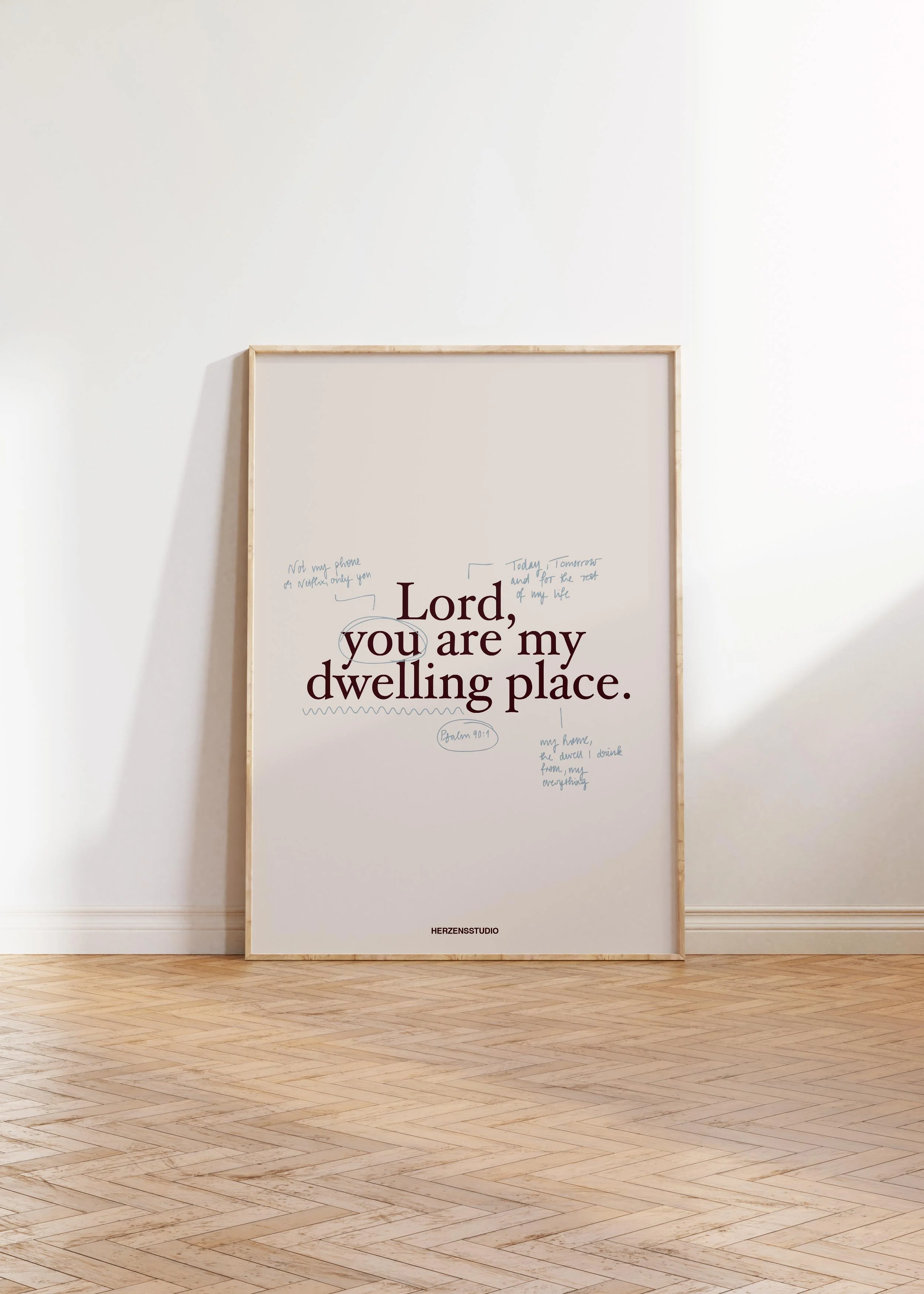 Poster "Dwelling Place"