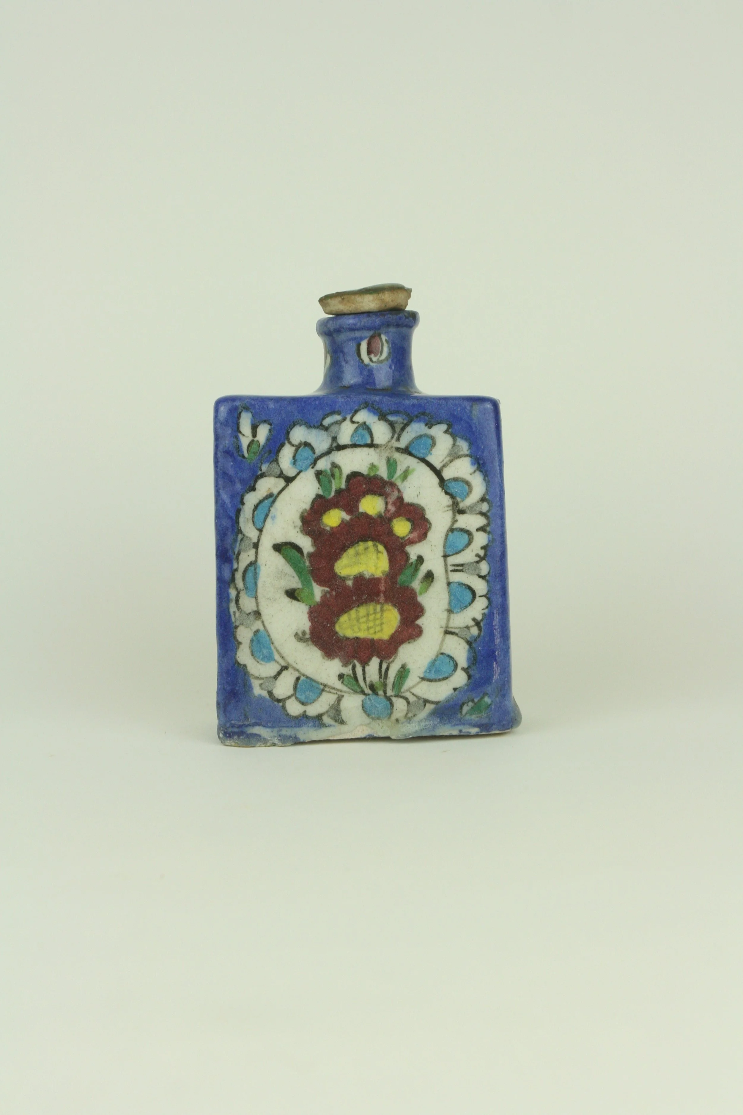 Persian ceramic bottle
