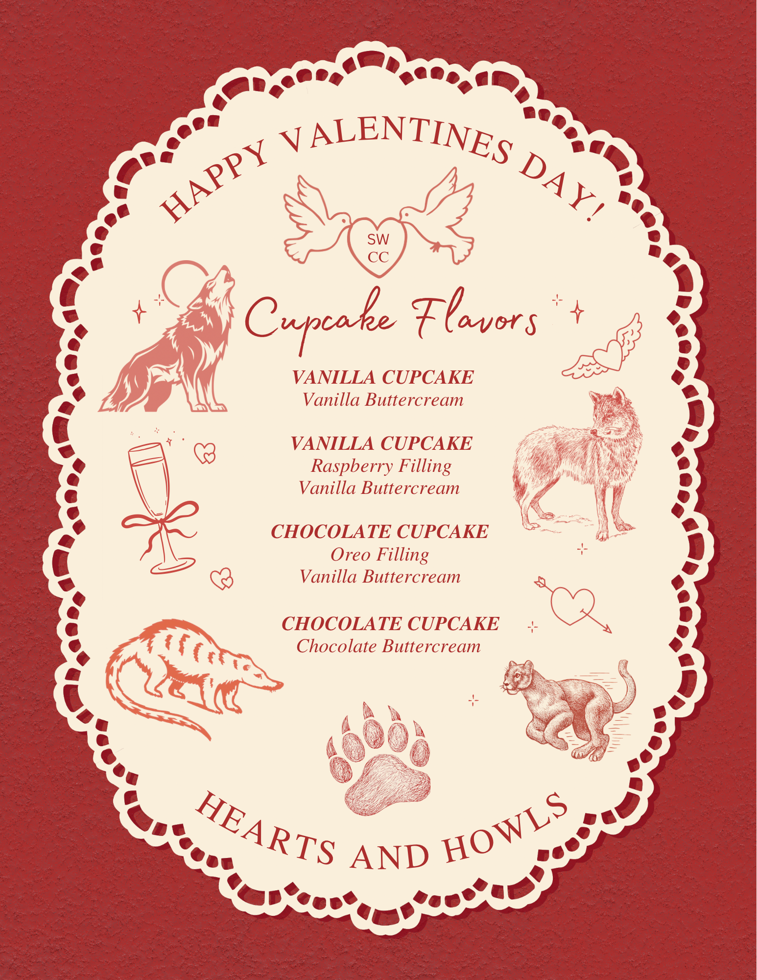 Custom Event Inspired Menu