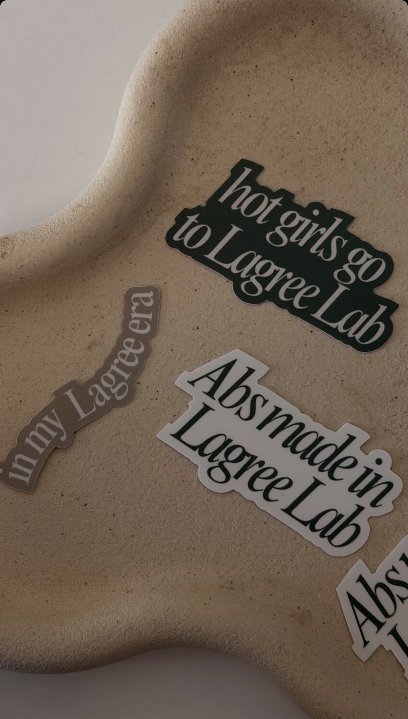 Stickers made for Lagree Lab Bordeaux (FR)