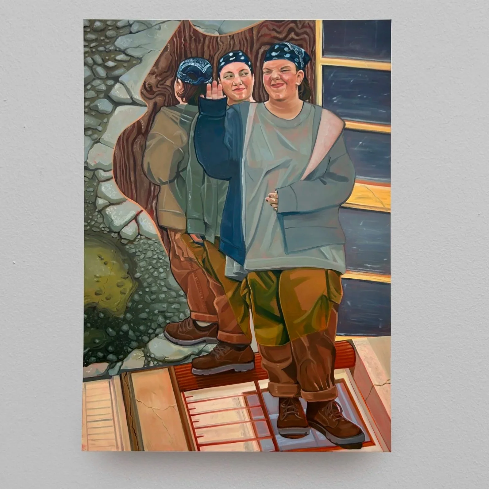 “Kayla”, 2026, oil on canvas, 100cm x 140cm 