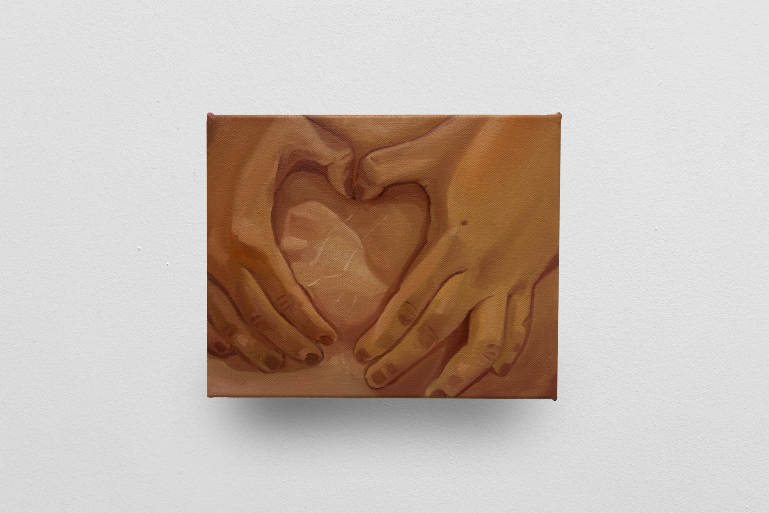 “Hearty”, 2026, oil on canvas, 23cm x 19cm