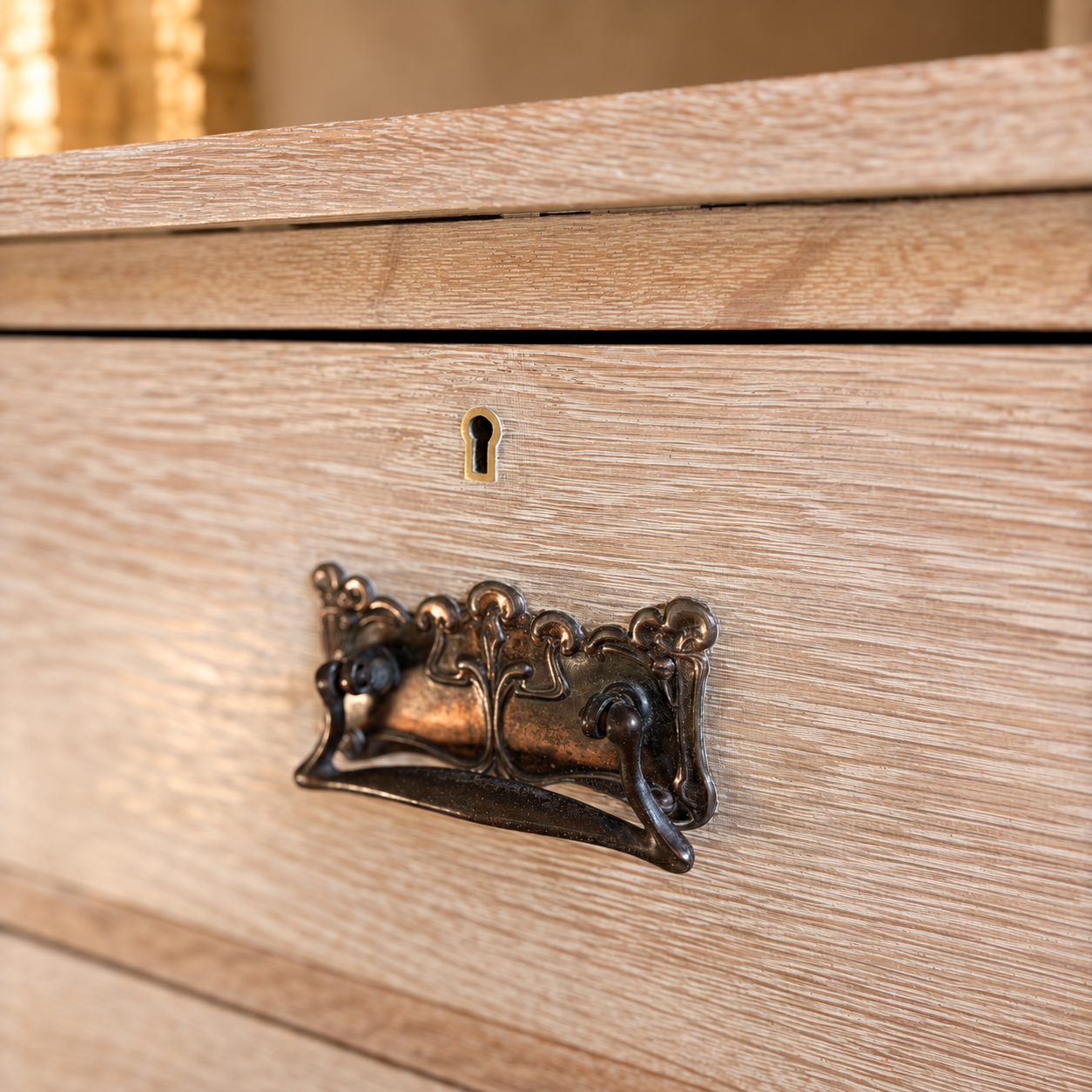 Pale limed-wood dresser in Cotswold light.png