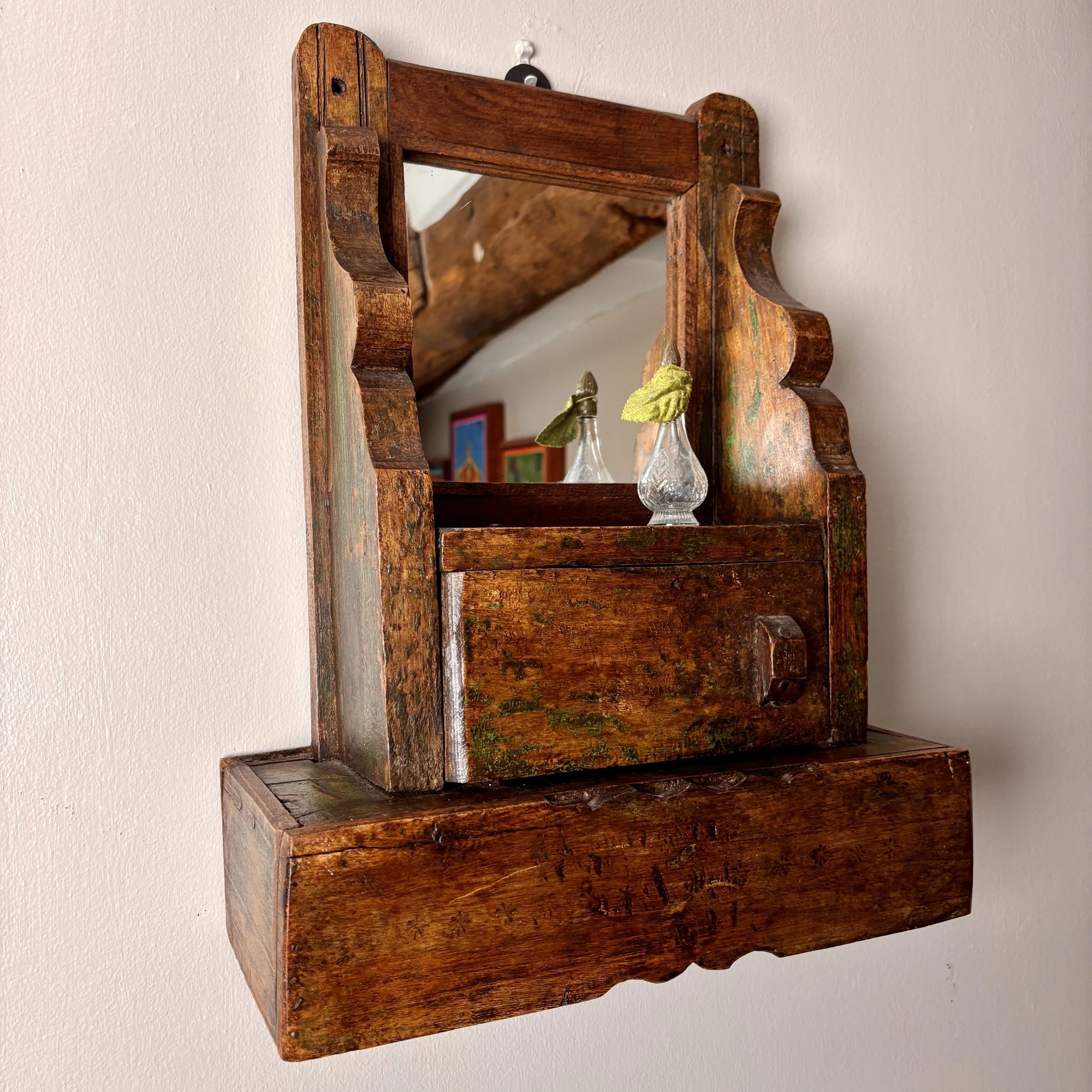 Antique Shaving Mirror