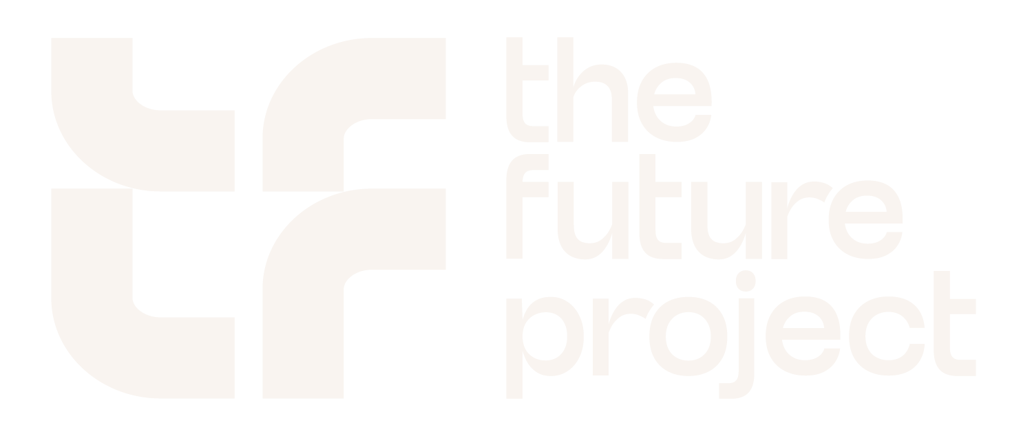 The Future Project logo (inv)