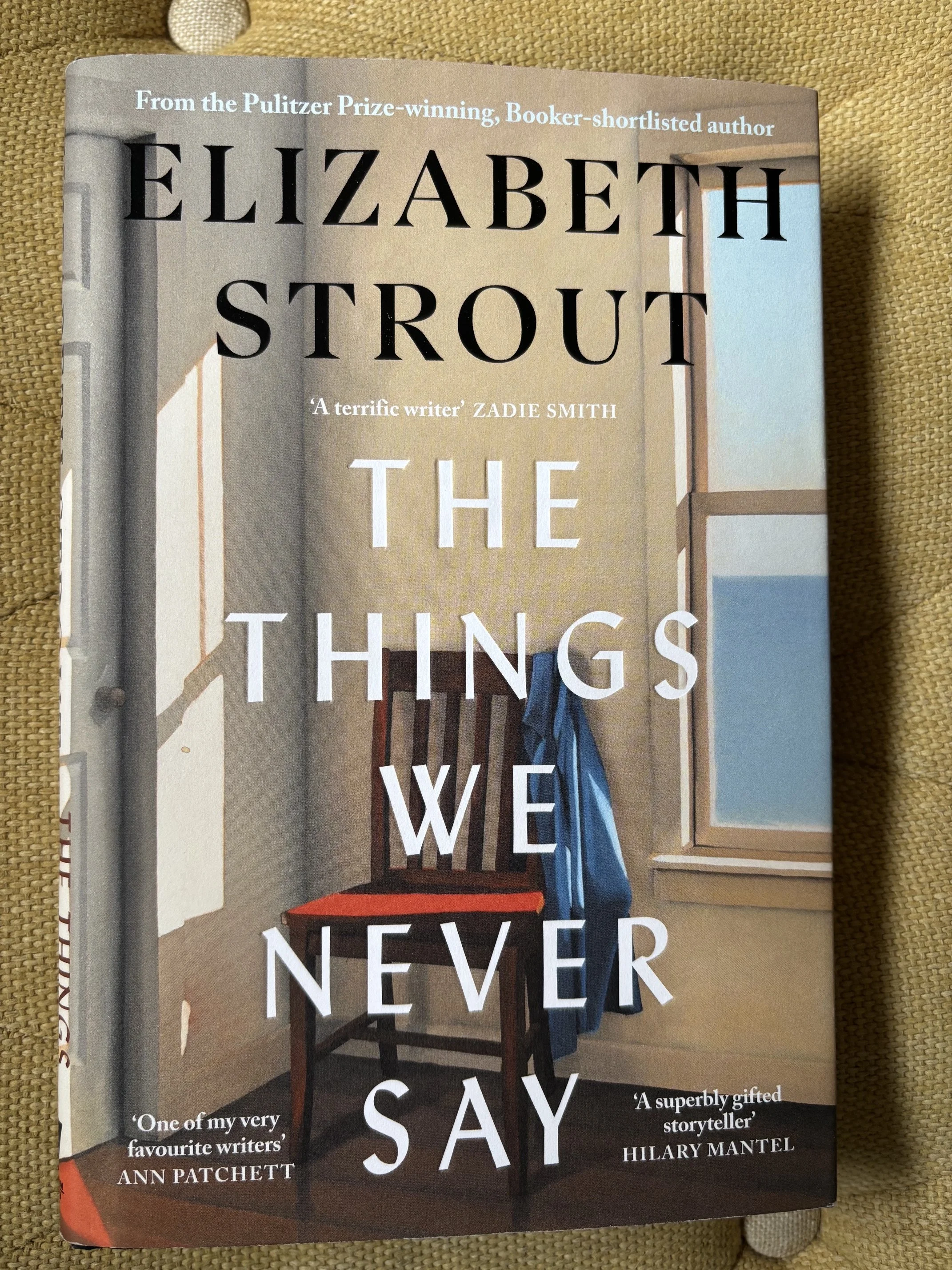 BOOK REVIEW: THE THINGS WE NEVER SAY By Elizabeth Strout (Penguin/Viking, 2026)