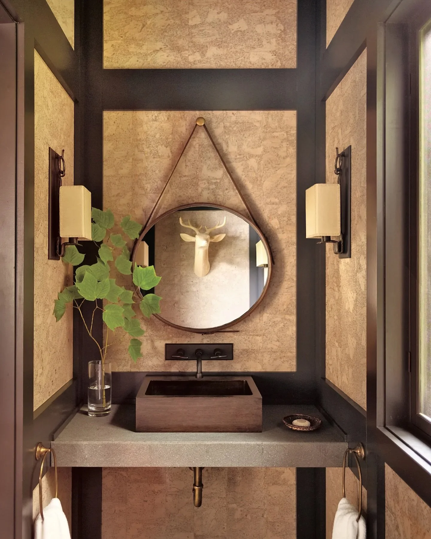 #MaterialMonday: Cork &mdash; More than just a wine bottle stopper, cork is a sustainable superstar in interior design. Naturally sound-absorbing, soft underfoot, and highly insulating, it&rsquo;s an excellent choice for flooring, wall panels, and ev