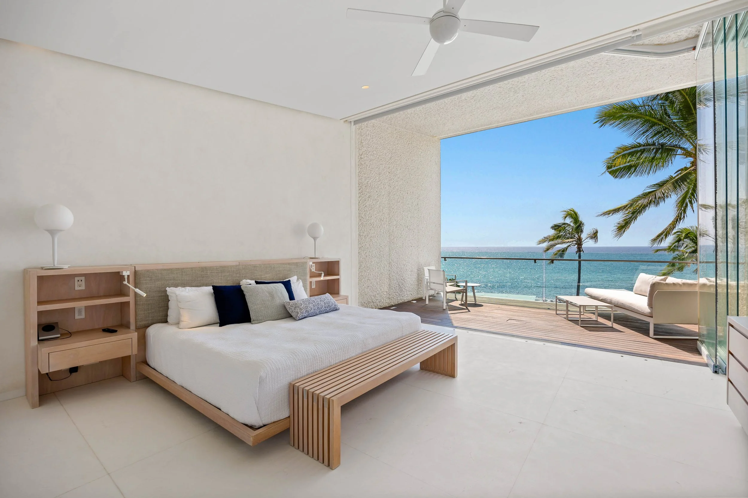 room with ocean view Breeze punta de mita vacation rental villa 1