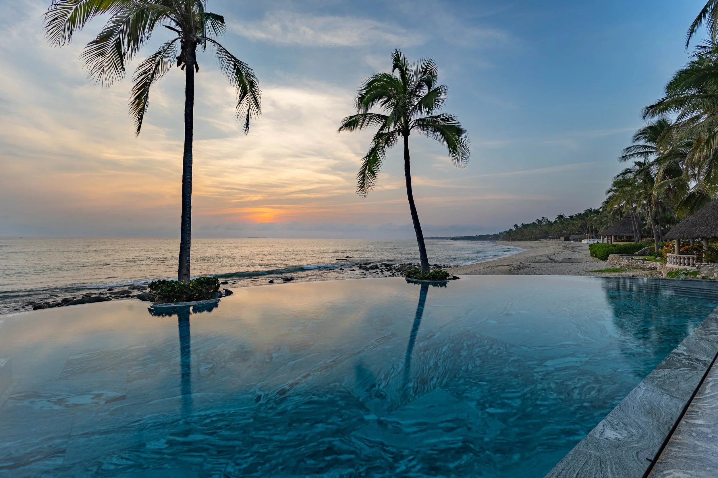 Tropical beach Breeze punta de mita vacation rental villa 1