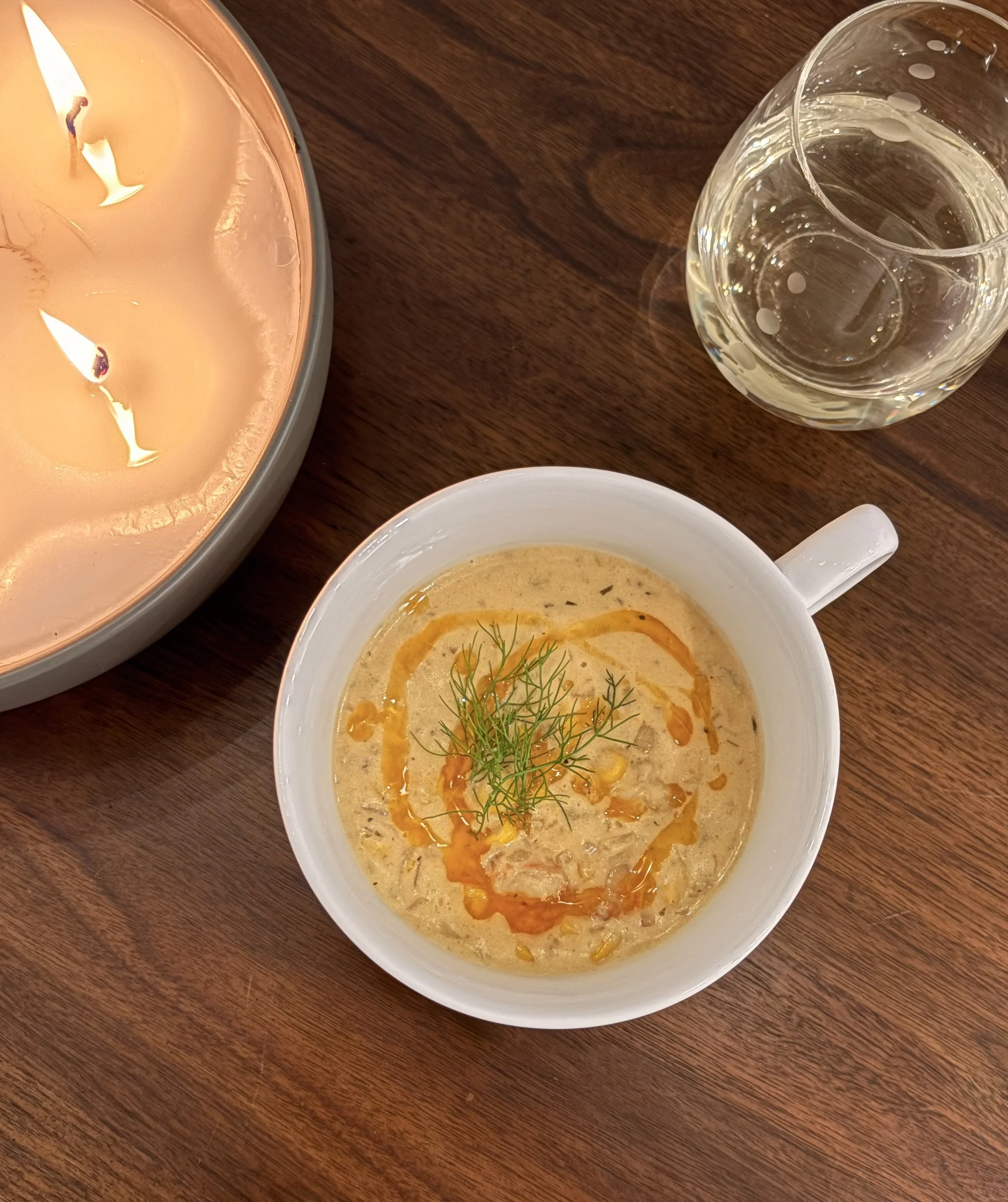 shrimp and corn chowder