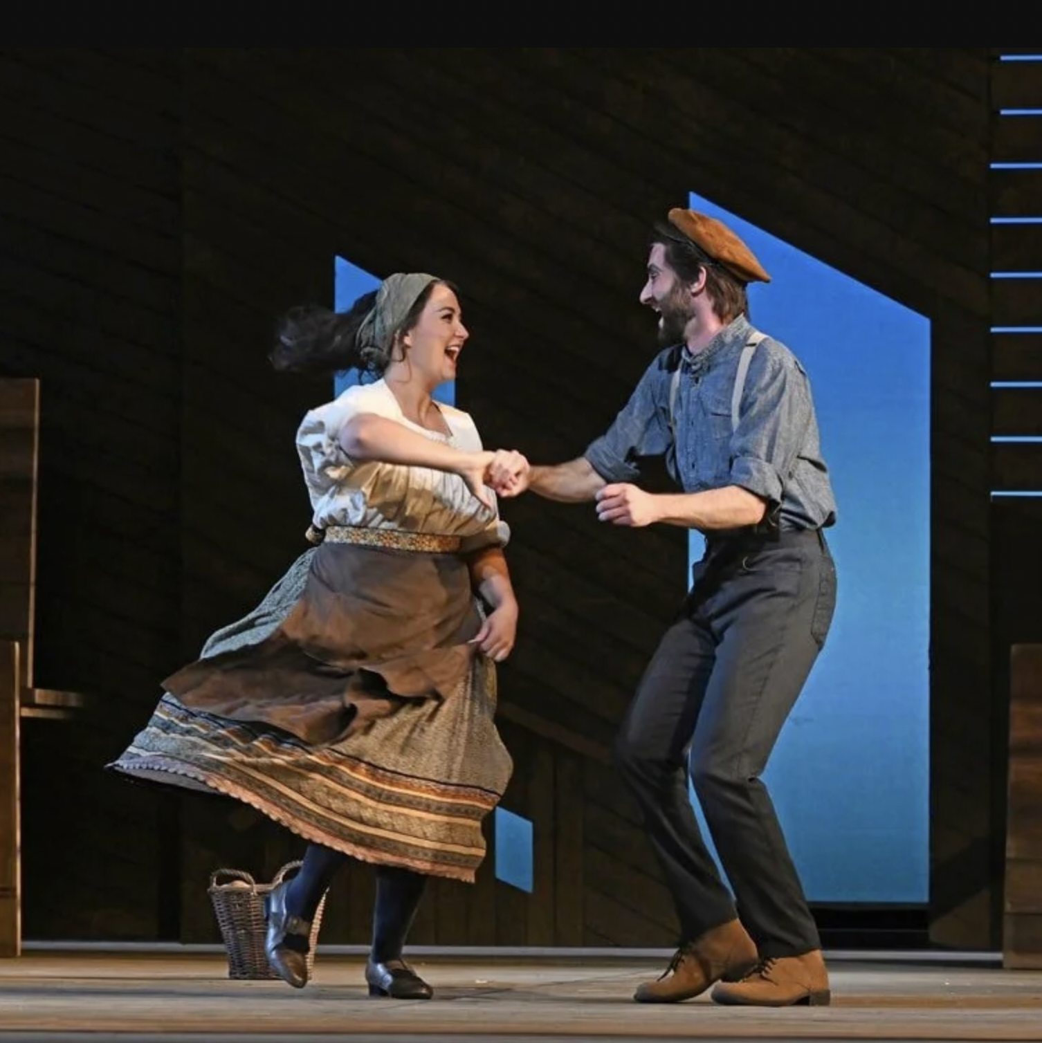 Pictured: Rachel Blaustein and Simon Barrad