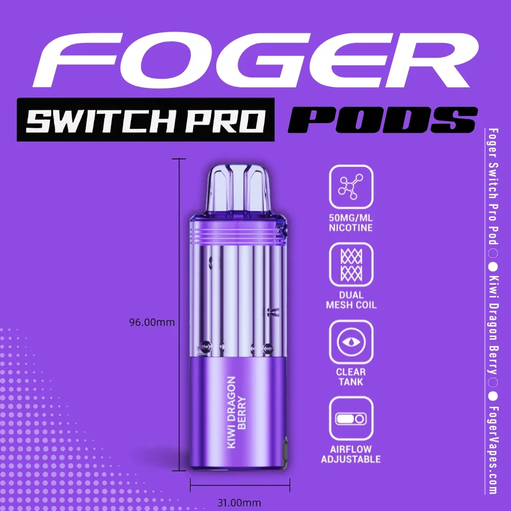 Foger Switch Pro Pod 30K Puffs - Kiwi Dragon Berry