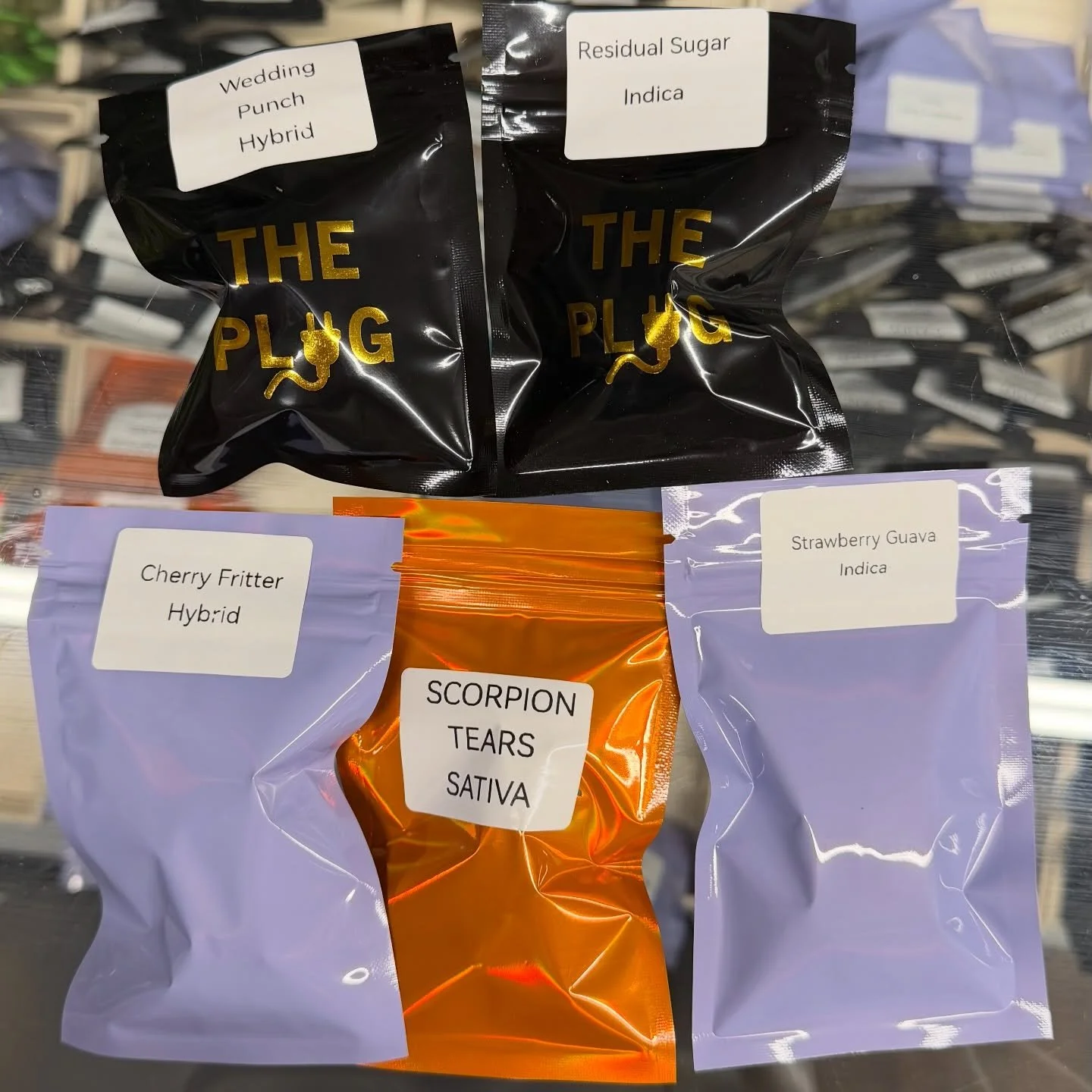 New Drops this week!🚨

Residual Sugar 
Wedding Punch
Cherry Fritter
Scorpion Tears 
Strawberry Guava 

#steubenville #ohio #dispensary #yorkville #theplug