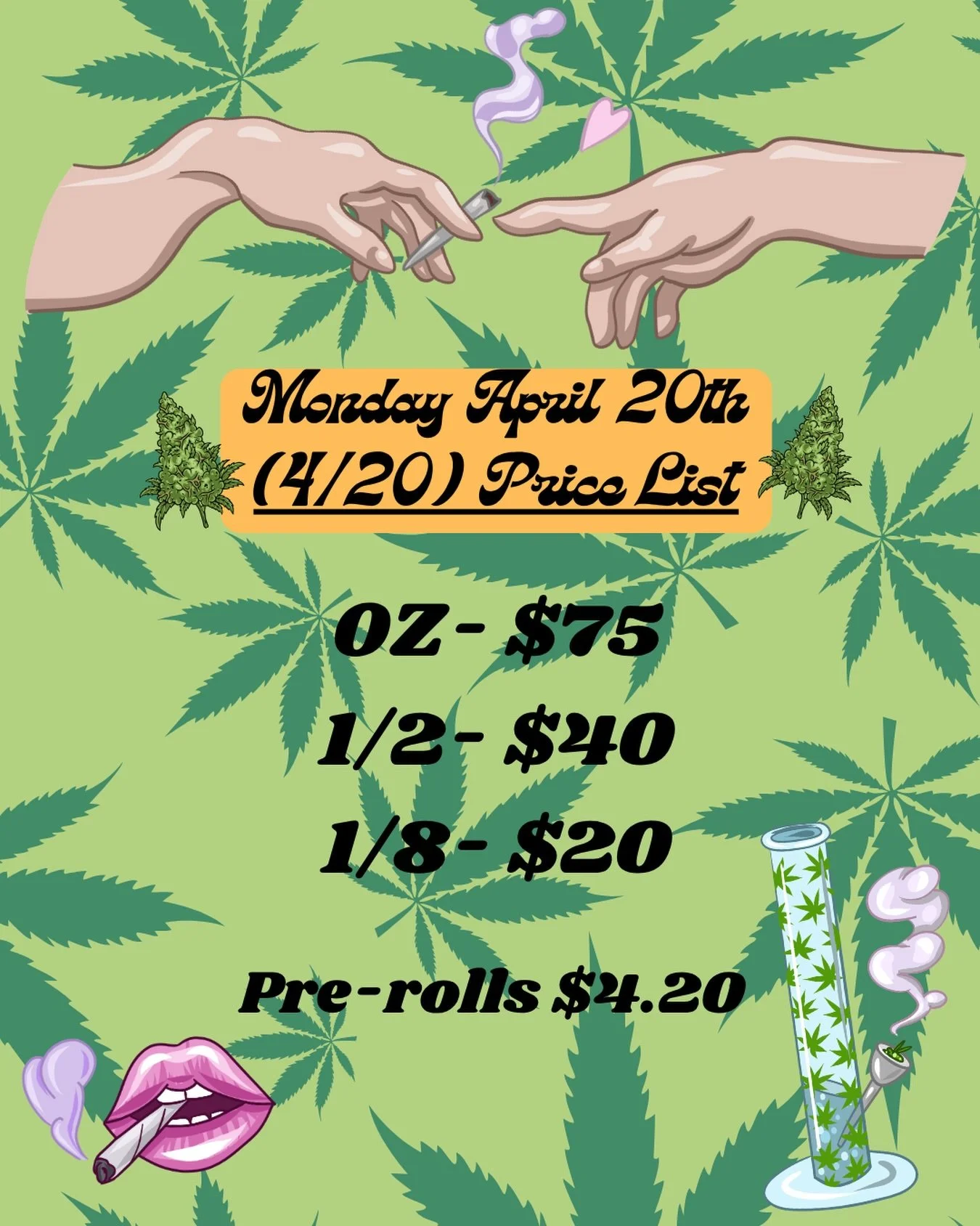 4/20 SALE🌲💨🔌
Stop in our Steubenville or Yorkville location on Monday, April 20th to shop our deals!!! One day only! 

Check out what we have available/in stock on our website Camdynstheplug.com 💨🔌🔌

#420 #cannabis #sale