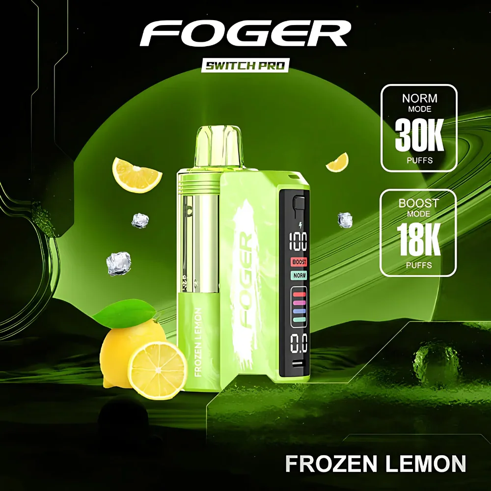 Foger Switch Pro Kit 30K Puffs Vape - Frozen Lemon
