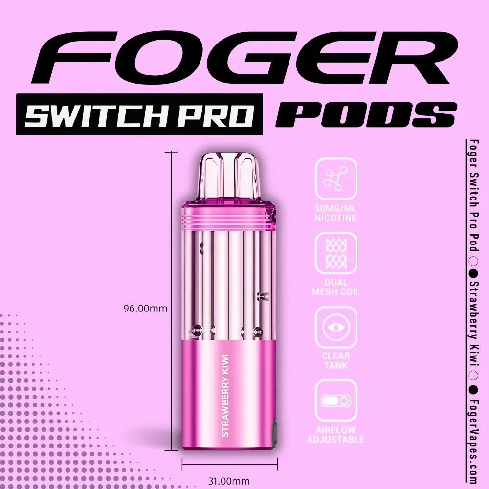Foger Switch Pro Pod 30K Puffs - Strawberry Kiwi
