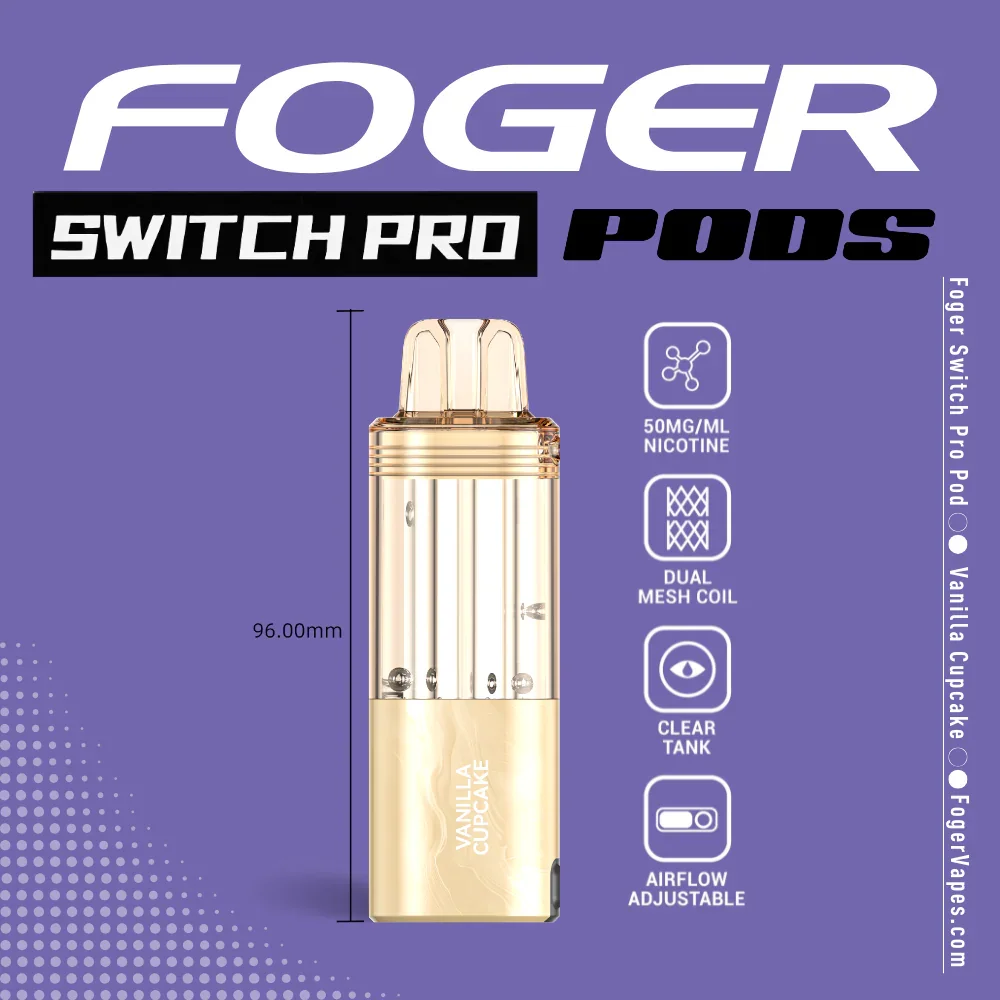Foger Switch Pro Pod 30K Puffs - Vanilla Cupcake