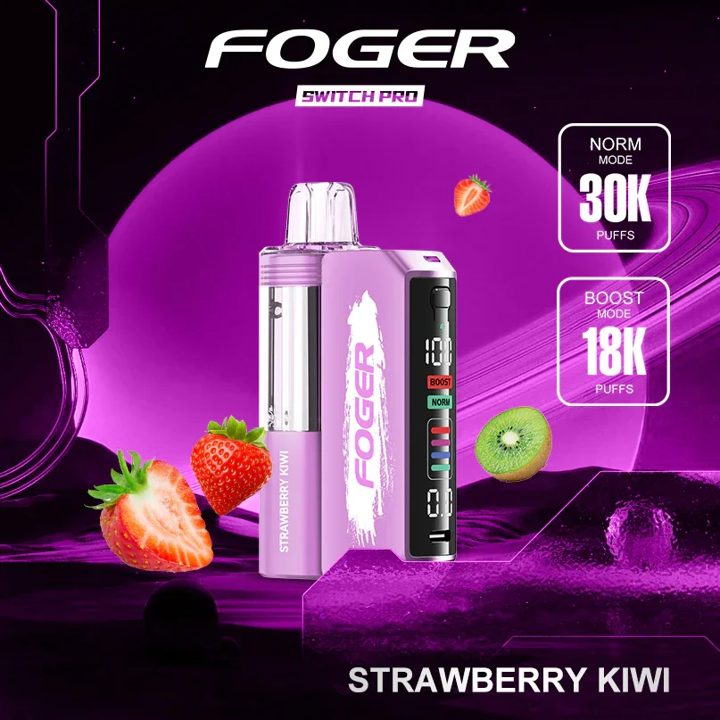 Foger Switch Pro Kit 30K Puffs Vape - Strawberry Kiwi