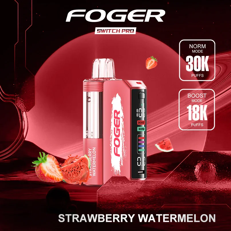 Foger Switch Pro Kit 30K Puffs Vape - Strawberry Watermelon