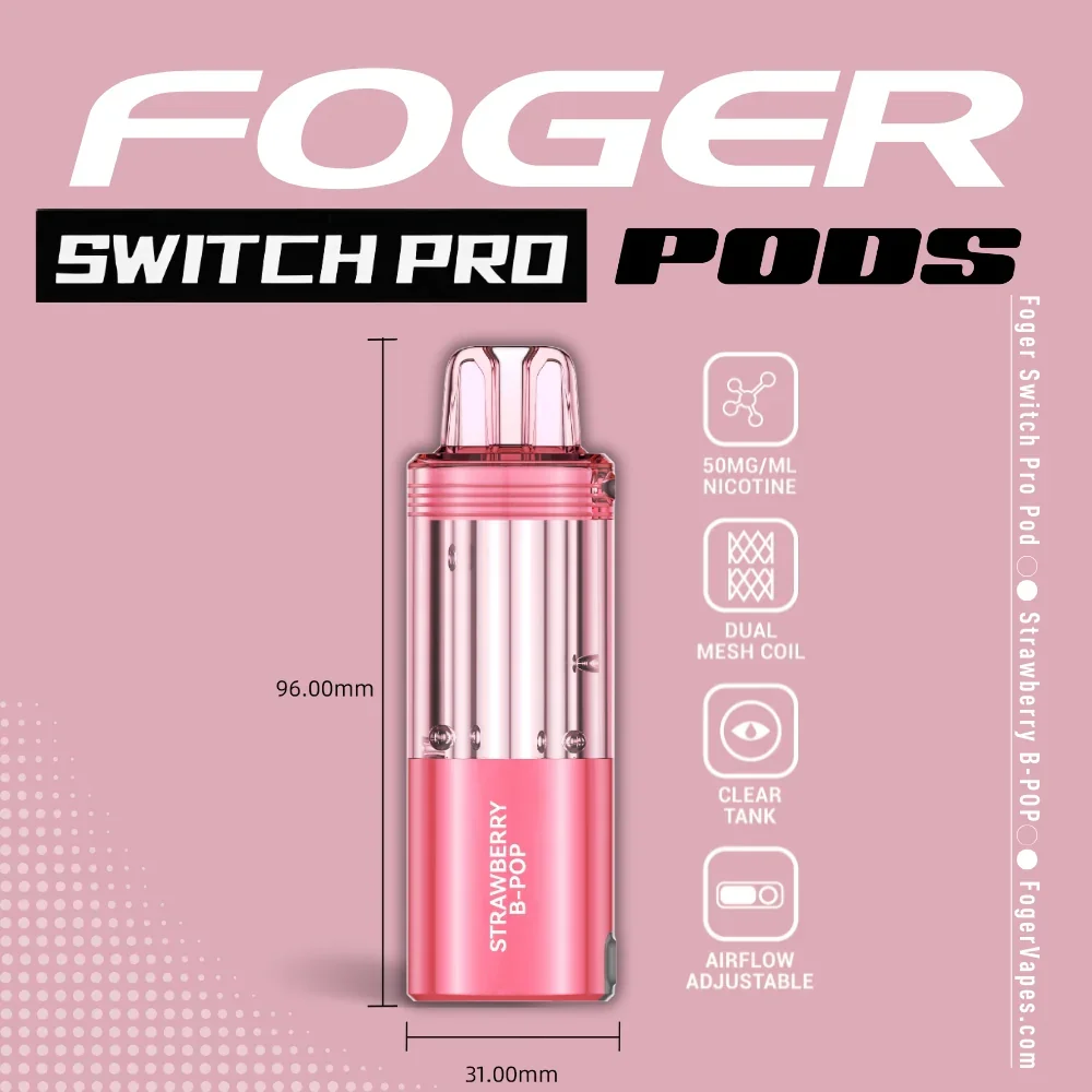 Foger Switch Pro Pod 30K Puffs - Strawberry B-POP