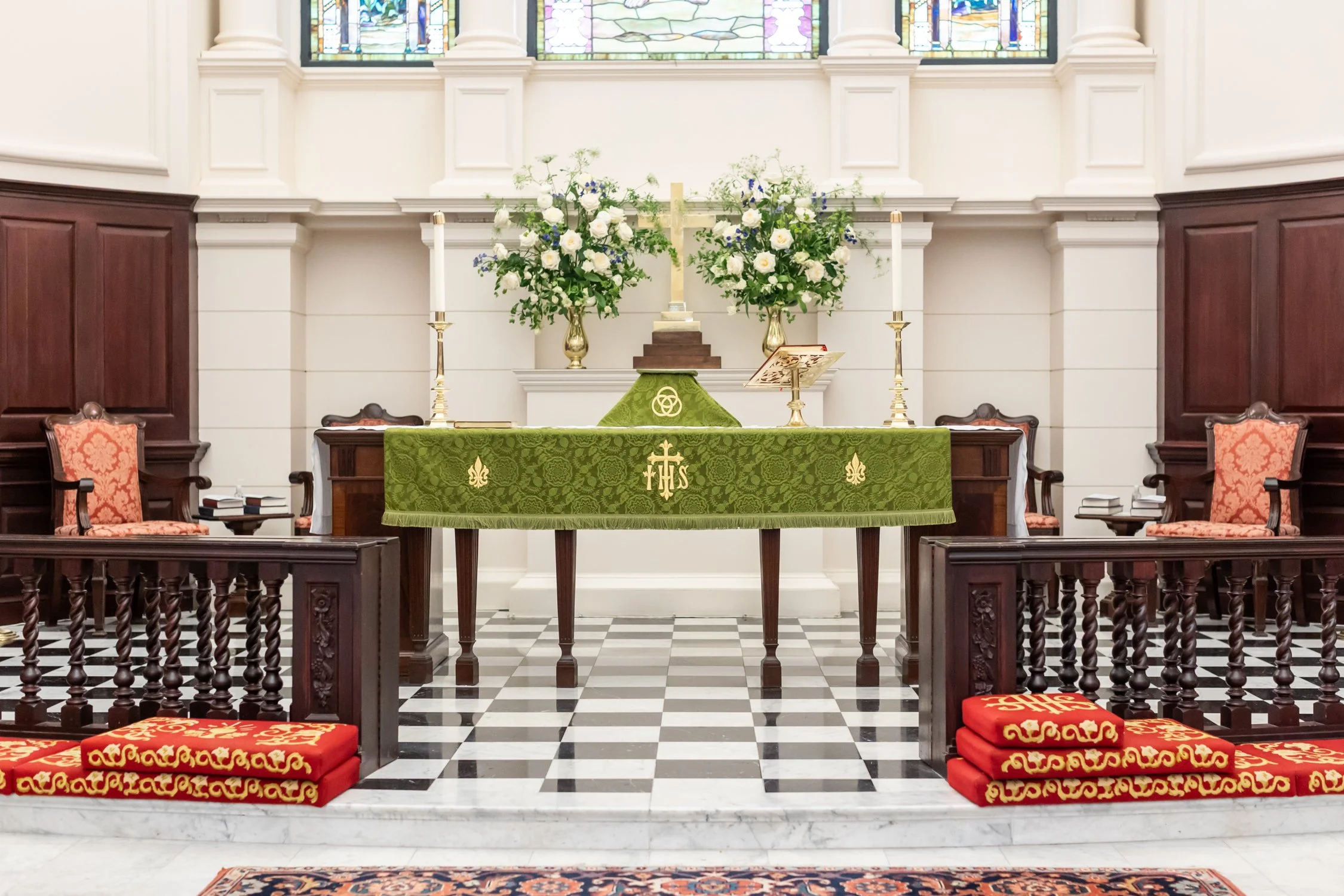The altar at St. James's