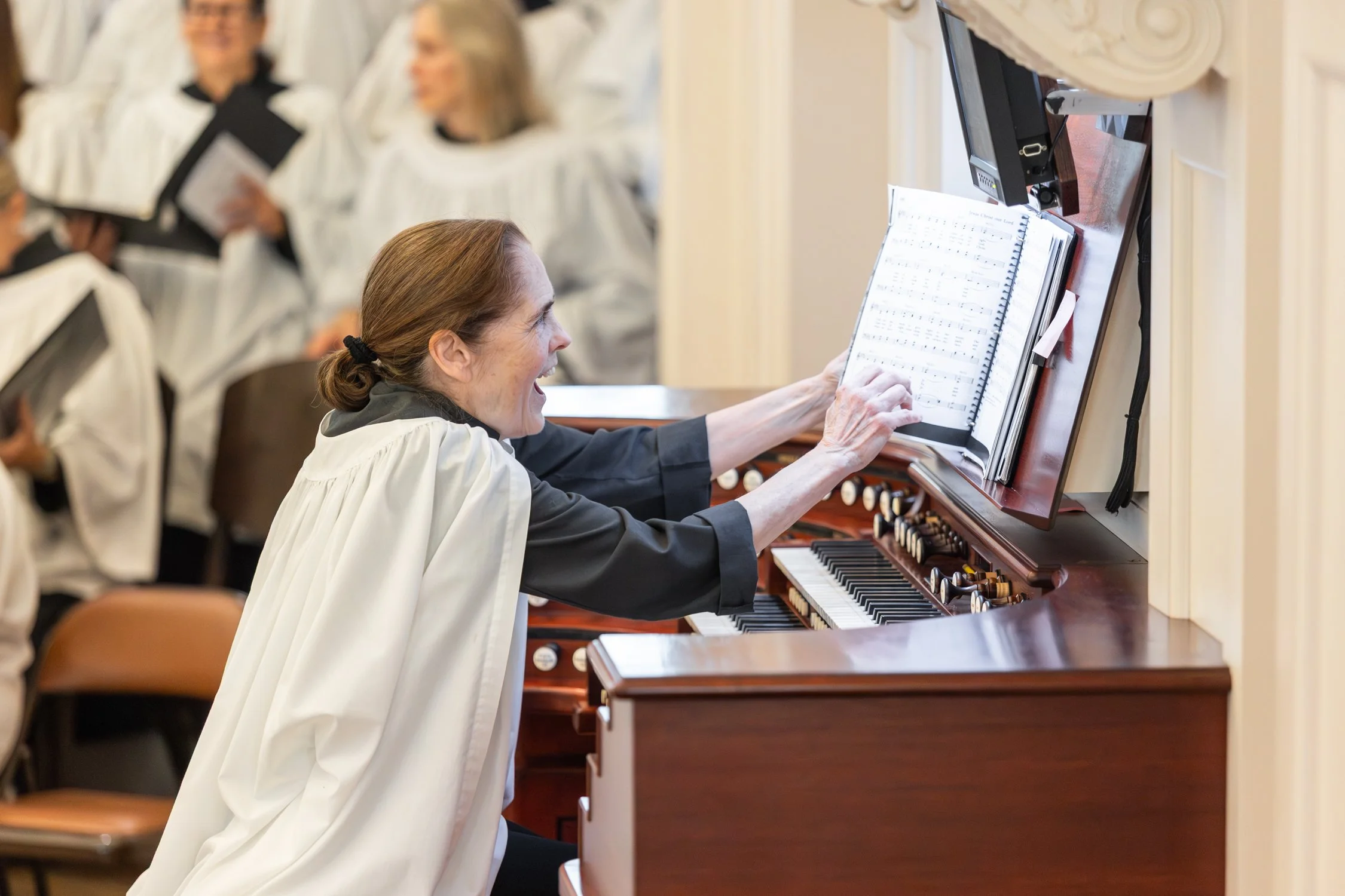 Organist, Virginia Ewing Whitmire